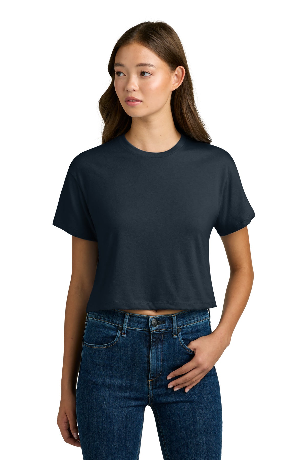 Custom Embroidery or DTF Print - Next Level Apparel ®  Women's Ideal Crop Top NL1580