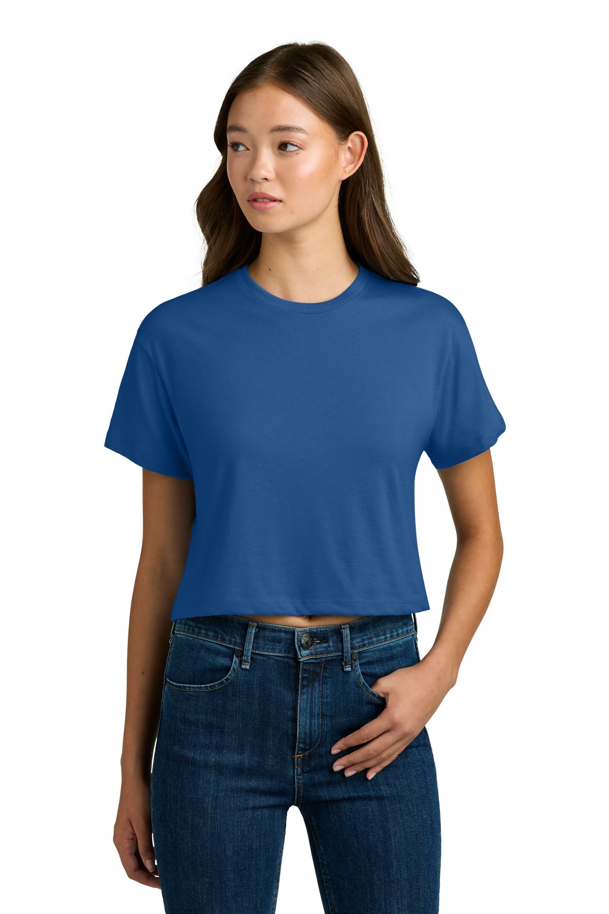 Custom Embroidery or DTF Print - Next Level Apparel ®  Women's Ideal Crop Top NL1580
