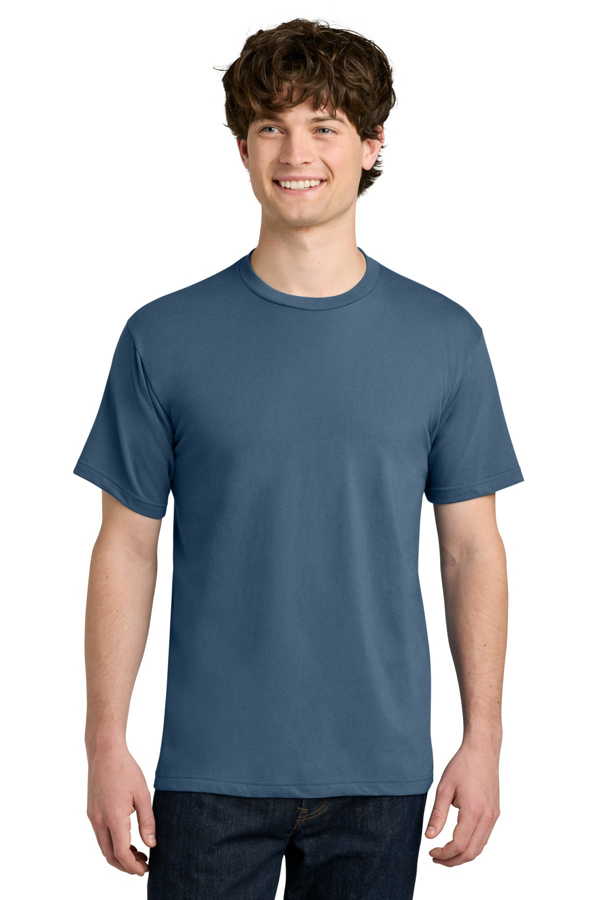 Custom Embroidery or DTF Print - Next Level Apparel ®  Ideal Jersey Tee NL1810