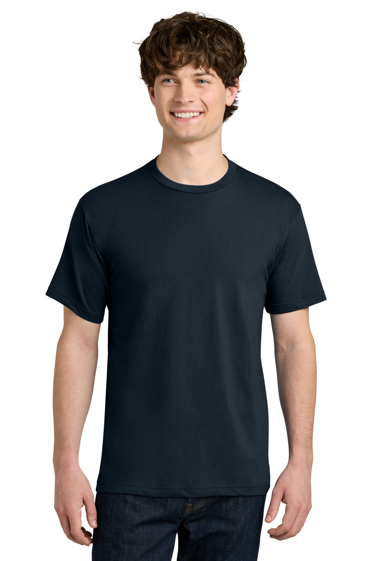 Custom Embroidery or DTF Print - Next Level Apparel ®  Ideal Jersey Tee NL1810