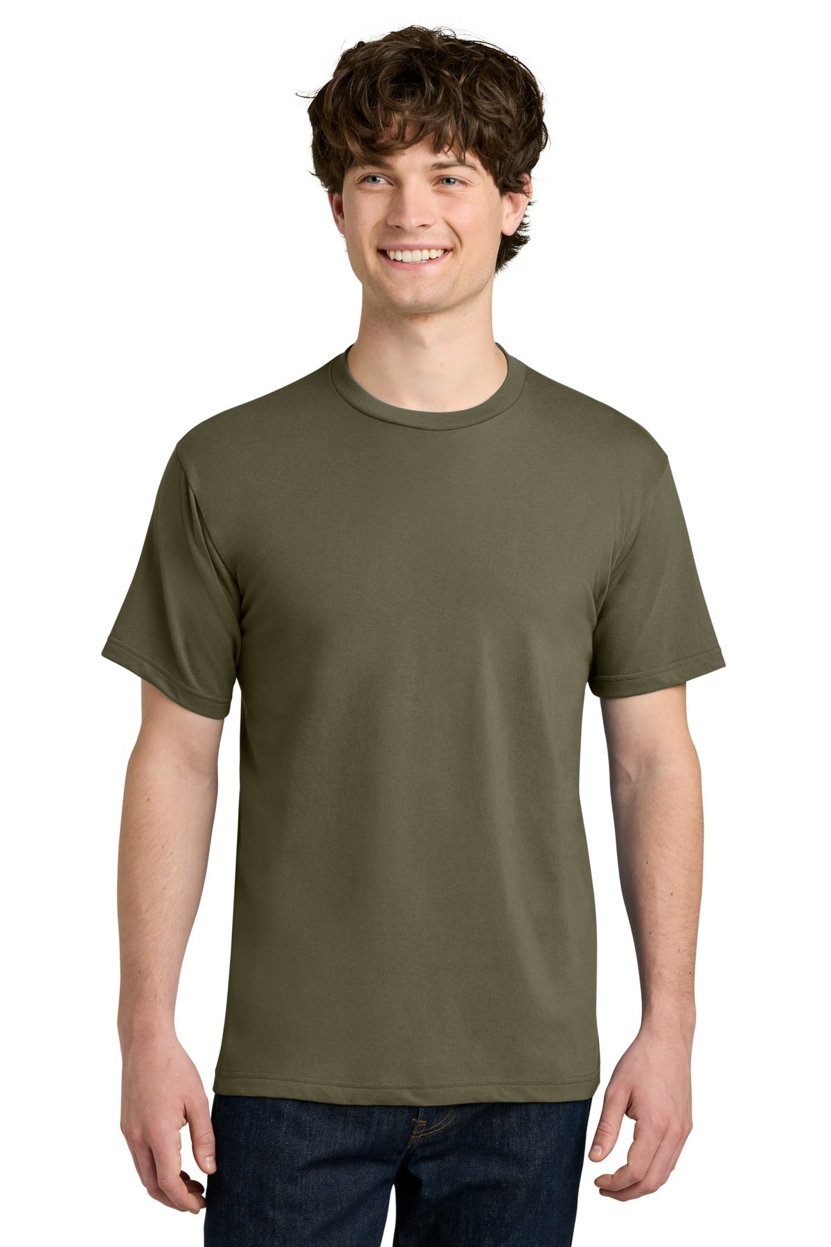 Custom Embroidery or DTF Print - Next Level Apparel ®  Ideal Jersey Tee NL1810