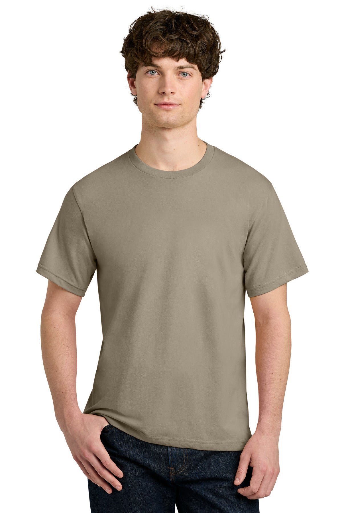 Custom Embroidery or DTF Print - Next Level Apparel ®  Ideal Jersey Tee NL1810