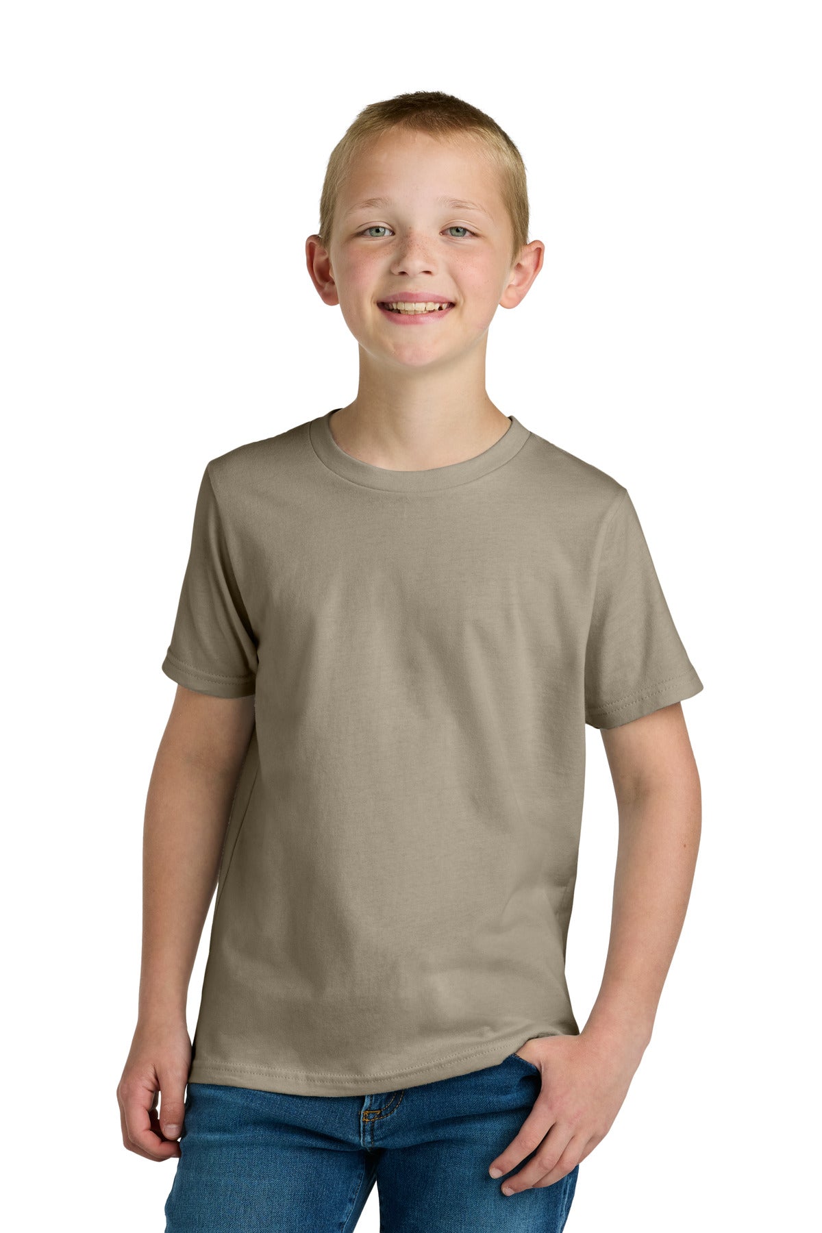 Custom Embroidery or DTF Print - Next Level Apparel ®  Youth Cotton Tee NL3310