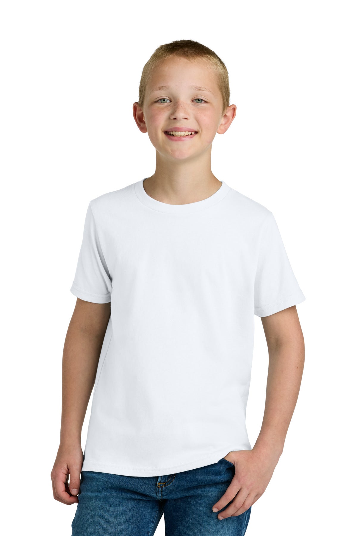 Custom Embroidery or DTF Print - Next Level Apparel ®  Youth Cotton Tee NL3310