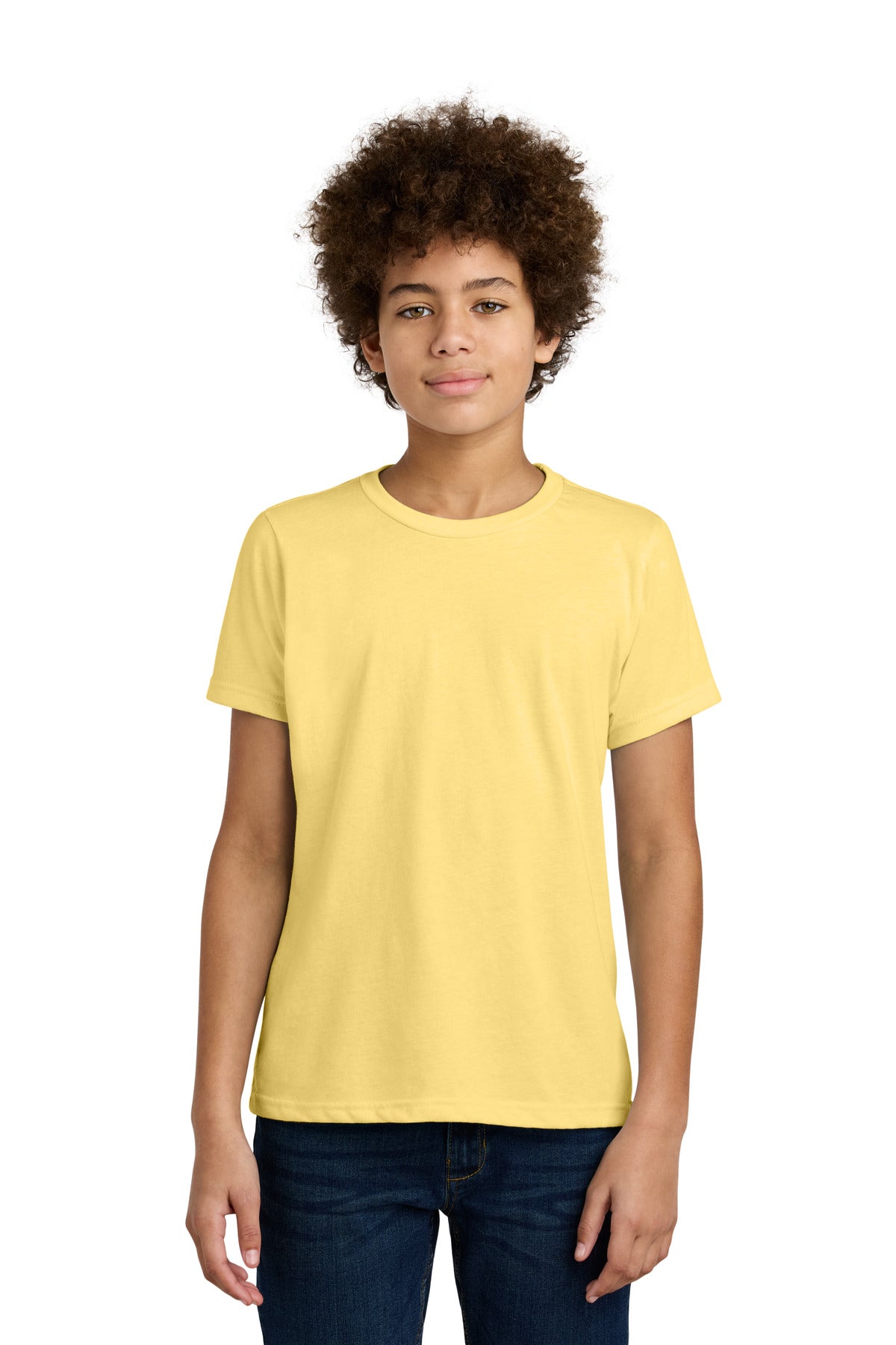 Custom Embroidery or DTF Print - Next Level Apparel ®  Youth CVC Tee NL3312