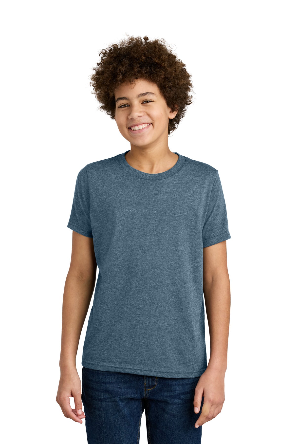 Custom Embroidery or DTF Print - Next Level Apparel ®  Youth CVC Tee NL3312