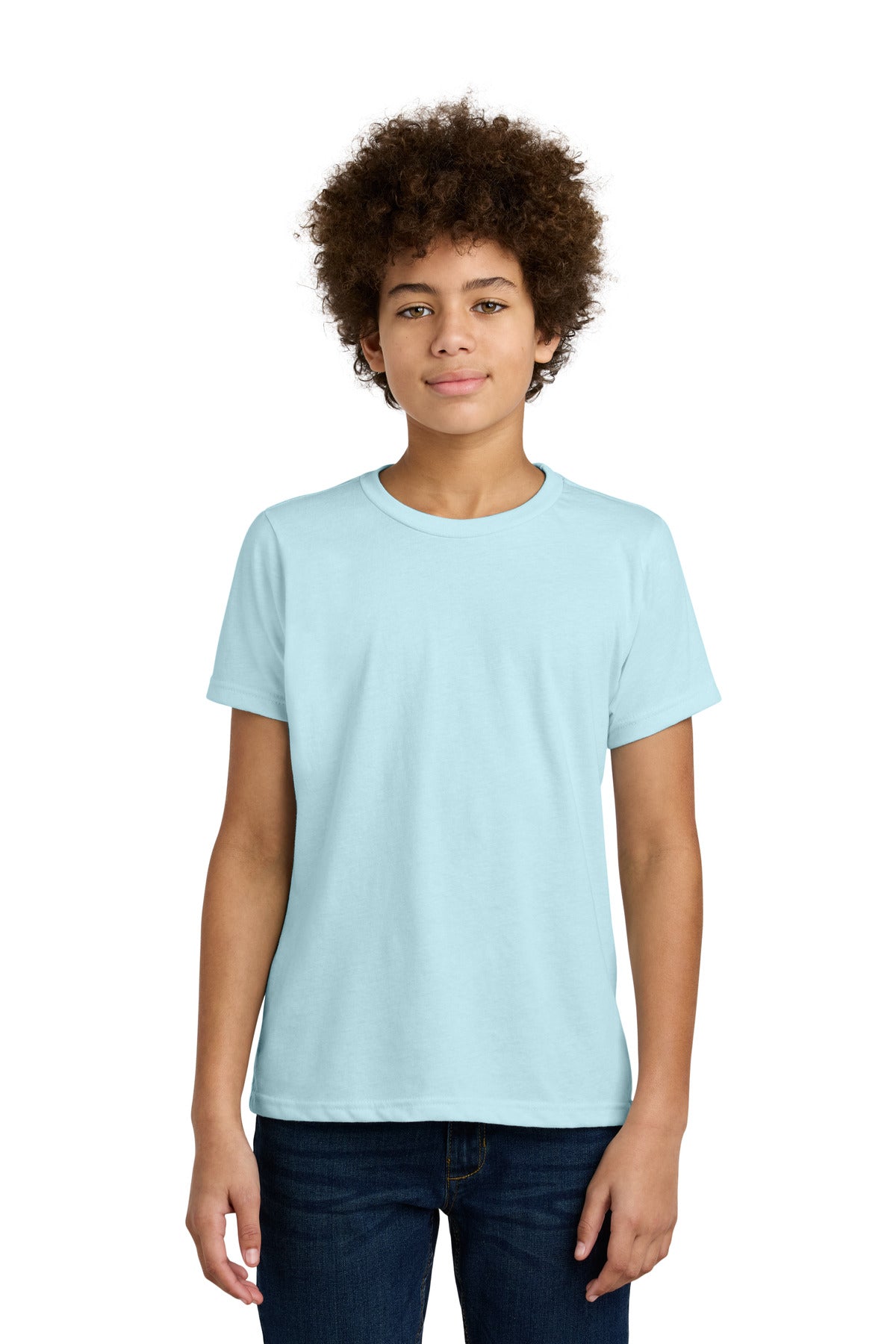 Custom Embroidery or DTF Print - Next Level Apparel ®  Youth CVC Tee NL3312