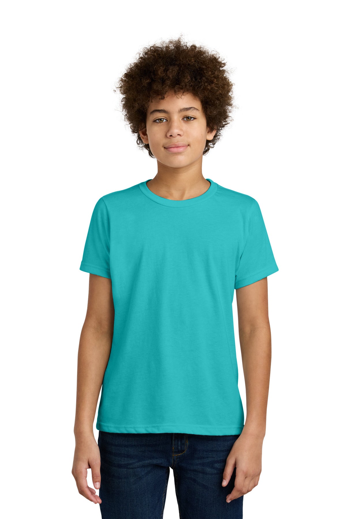 Custom Embroidery or DTF Print - Next Level Apparel ®  Youth CVC Tee NL3312