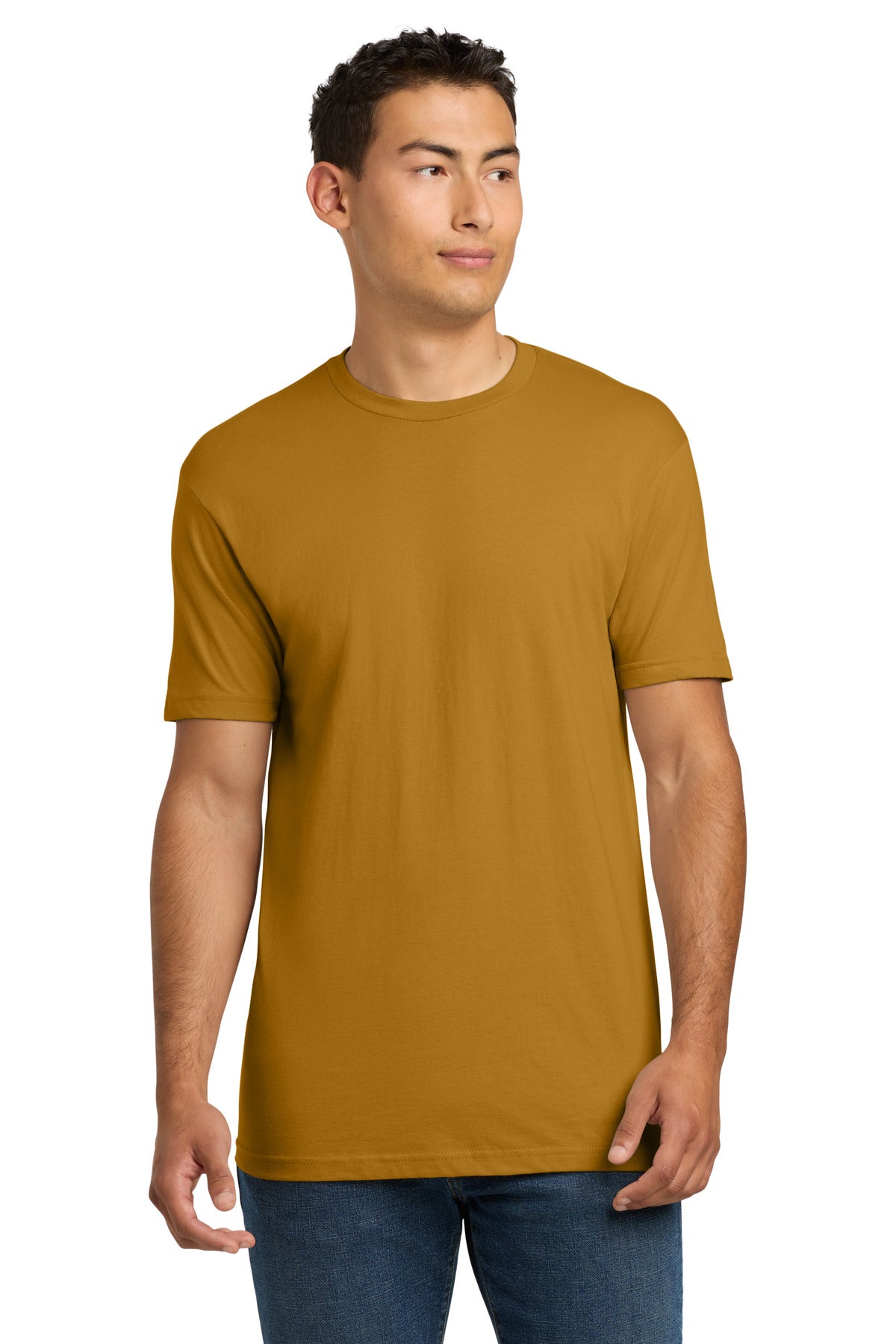Custom Embroidery or DTF Print - Next Level Apparel ®  Adult Cotton Tee. NL3600