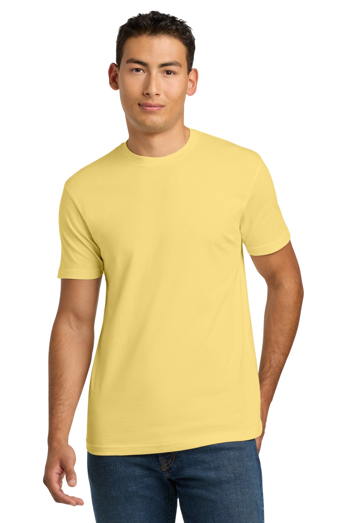 Custom Embroidery or DTF Print - Next Level Apparel ®  Adult Cotton Tee. NL3600