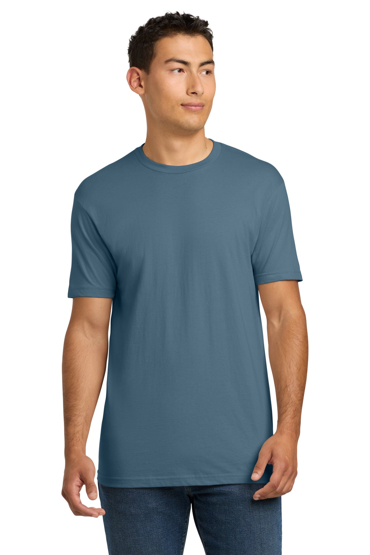 Custom Embroidery or DTF Print - Next Level Apparel ®  Adult Cotton Tee. NL3600