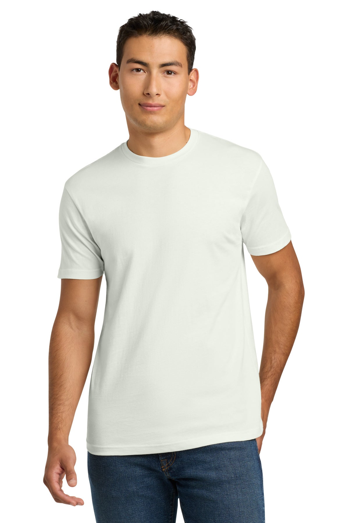 Custom Embroidery or DTF Print - Next Level Apparel ®  Adult Cotton Tee. NL3600