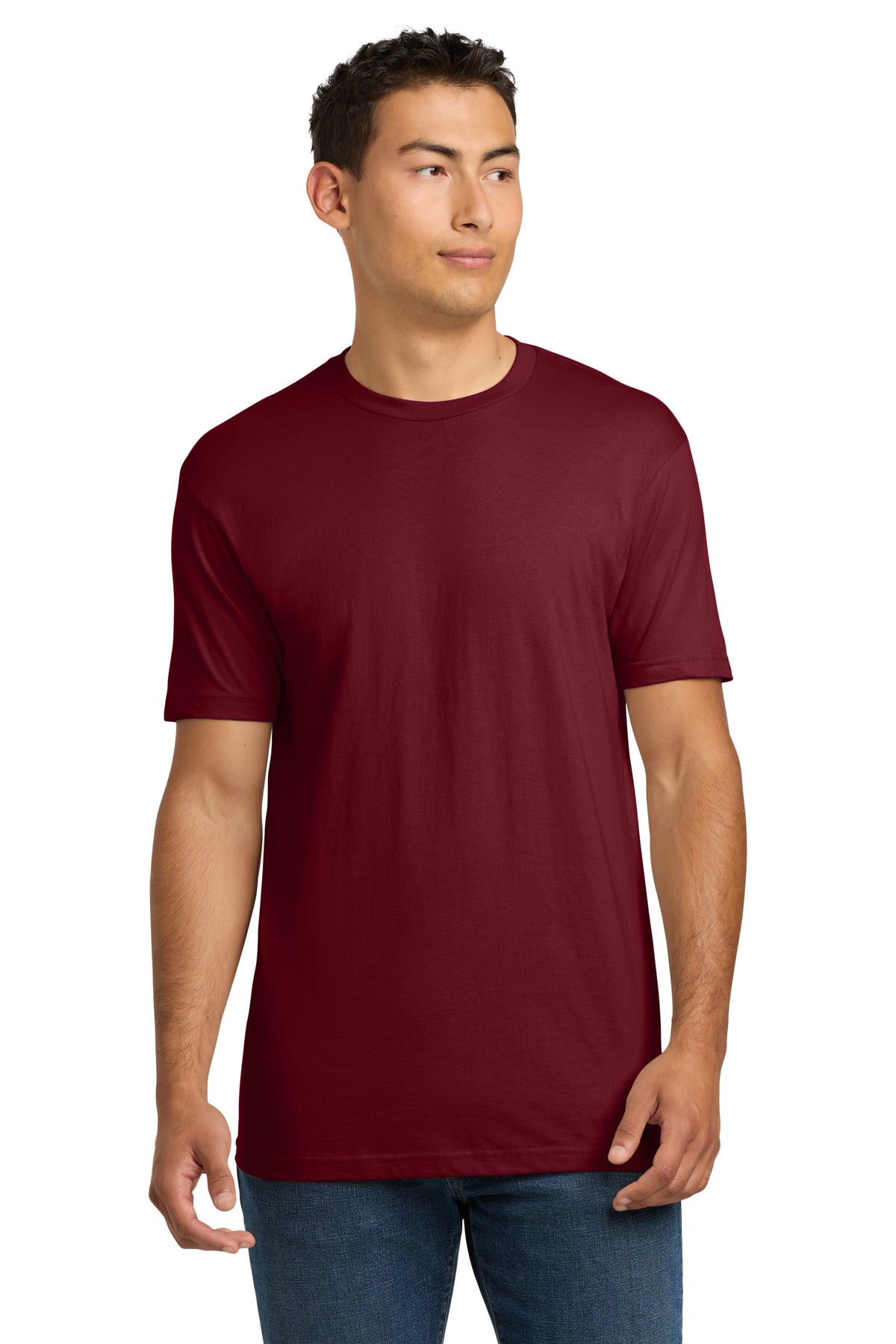 Custom Embroidery or DTF Print - Next Level Apparel ®  Adult Cotton Tee. NL3600