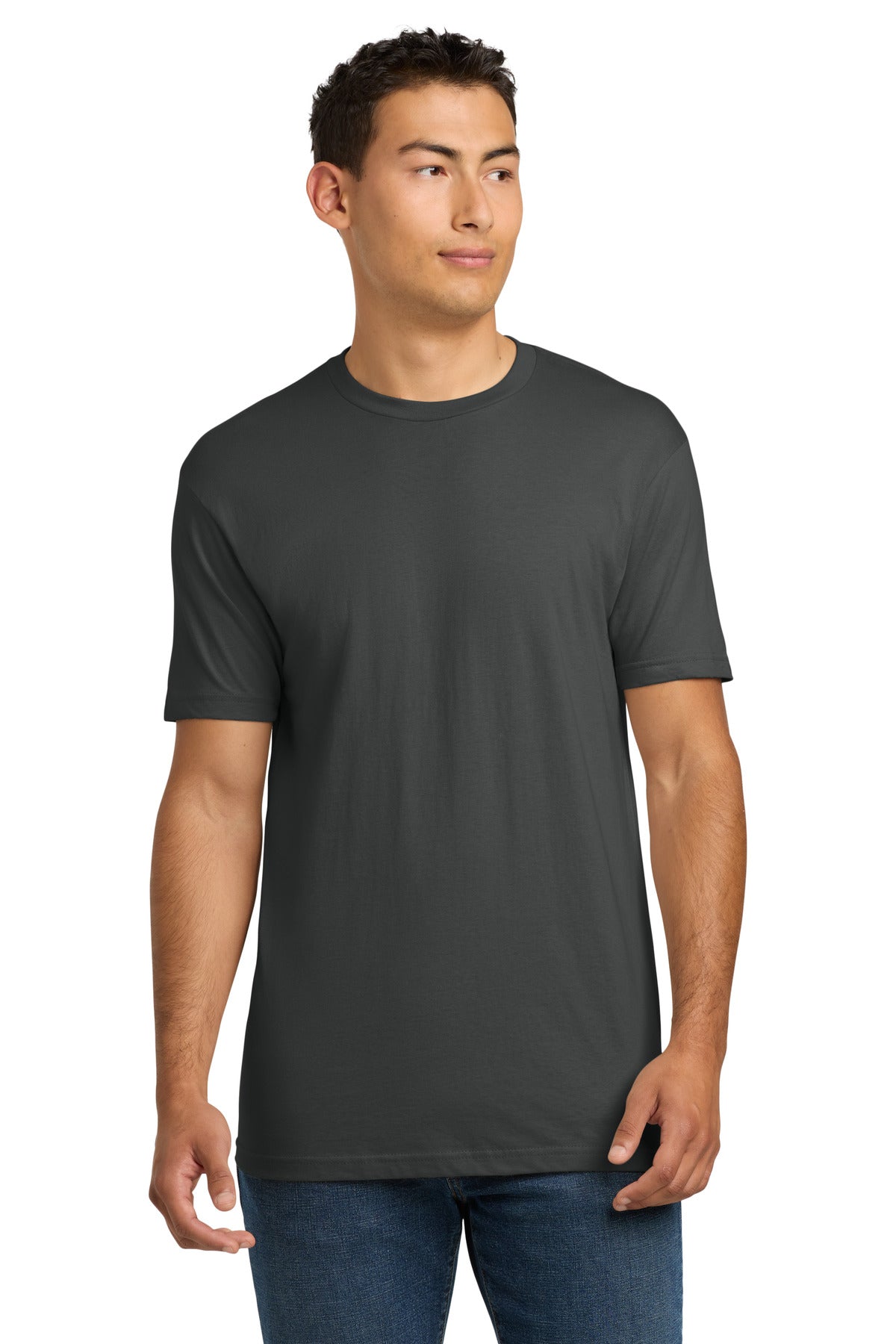 Custom Embroidery or DTF Print - Next Level Apparel ®  Adult Cotton Tee. NL3600