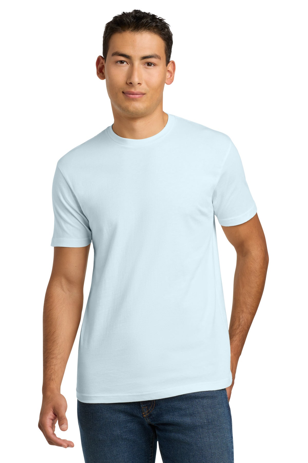 Custom Embroidery or DTF Print - Next Level Apparel ®  Adult Cotton Tee. NL3600