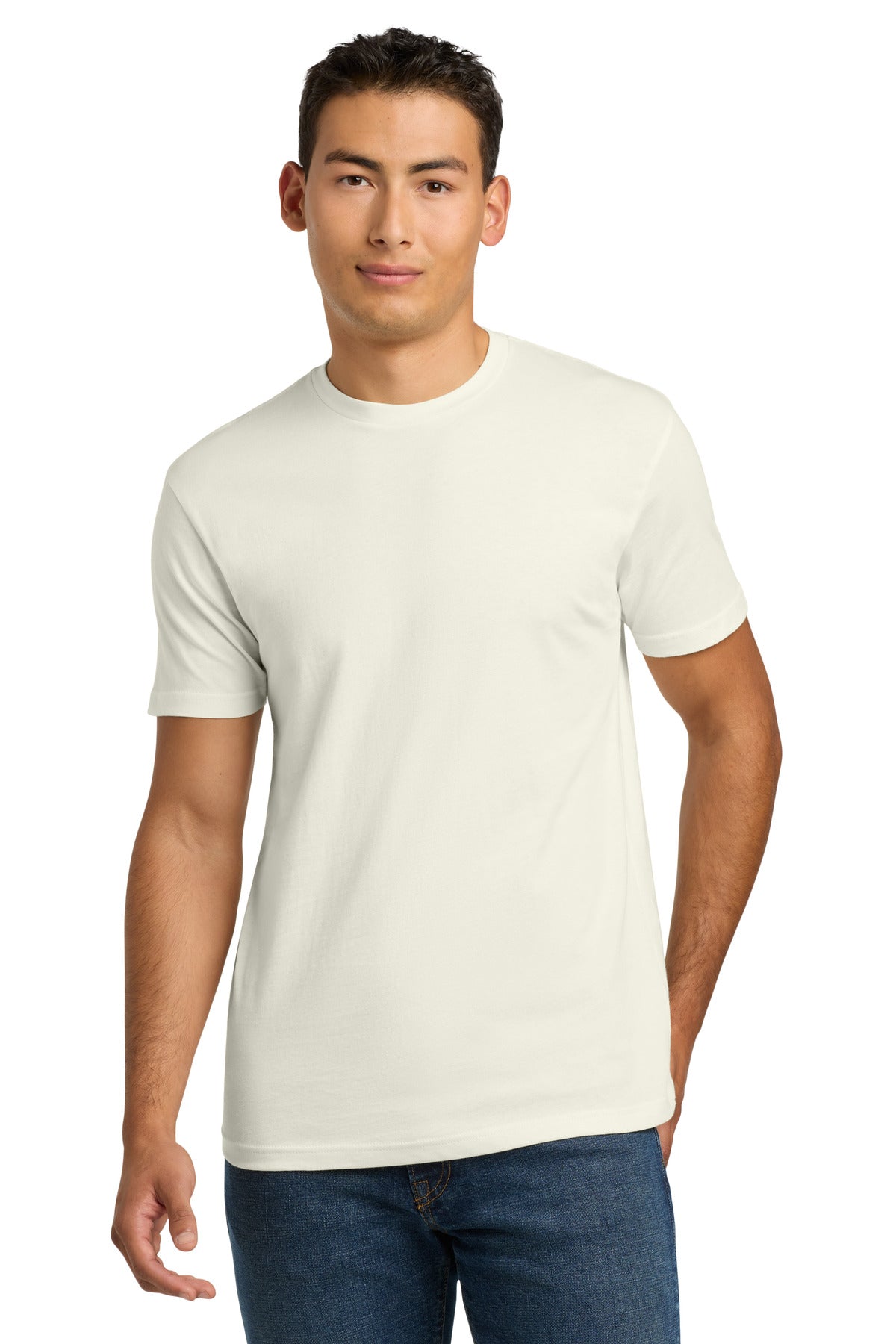 Custom Embroidery or DTF Print - Next Level Apparel ®  Adult Cotton Tee. NL3600