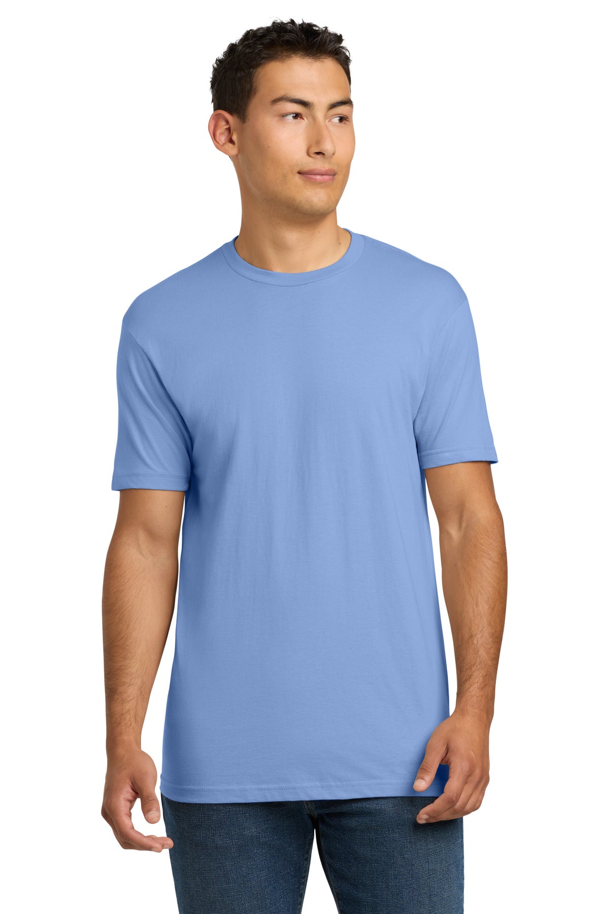 Custom Embroidery or DTF Print - Next Level Apparel ®  Adult Cotton Tee. NL3600