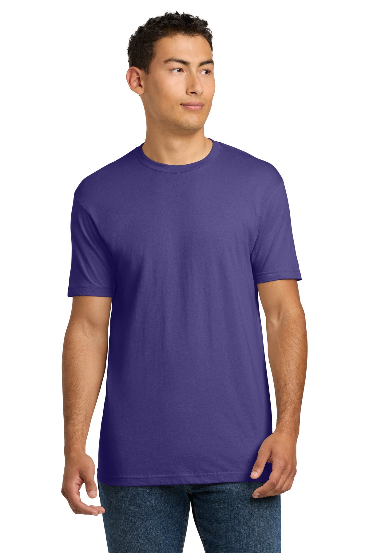 Custom Embroidered or DTF Printed - Next Level Apparel® Adult Cotton Tee. NL3600