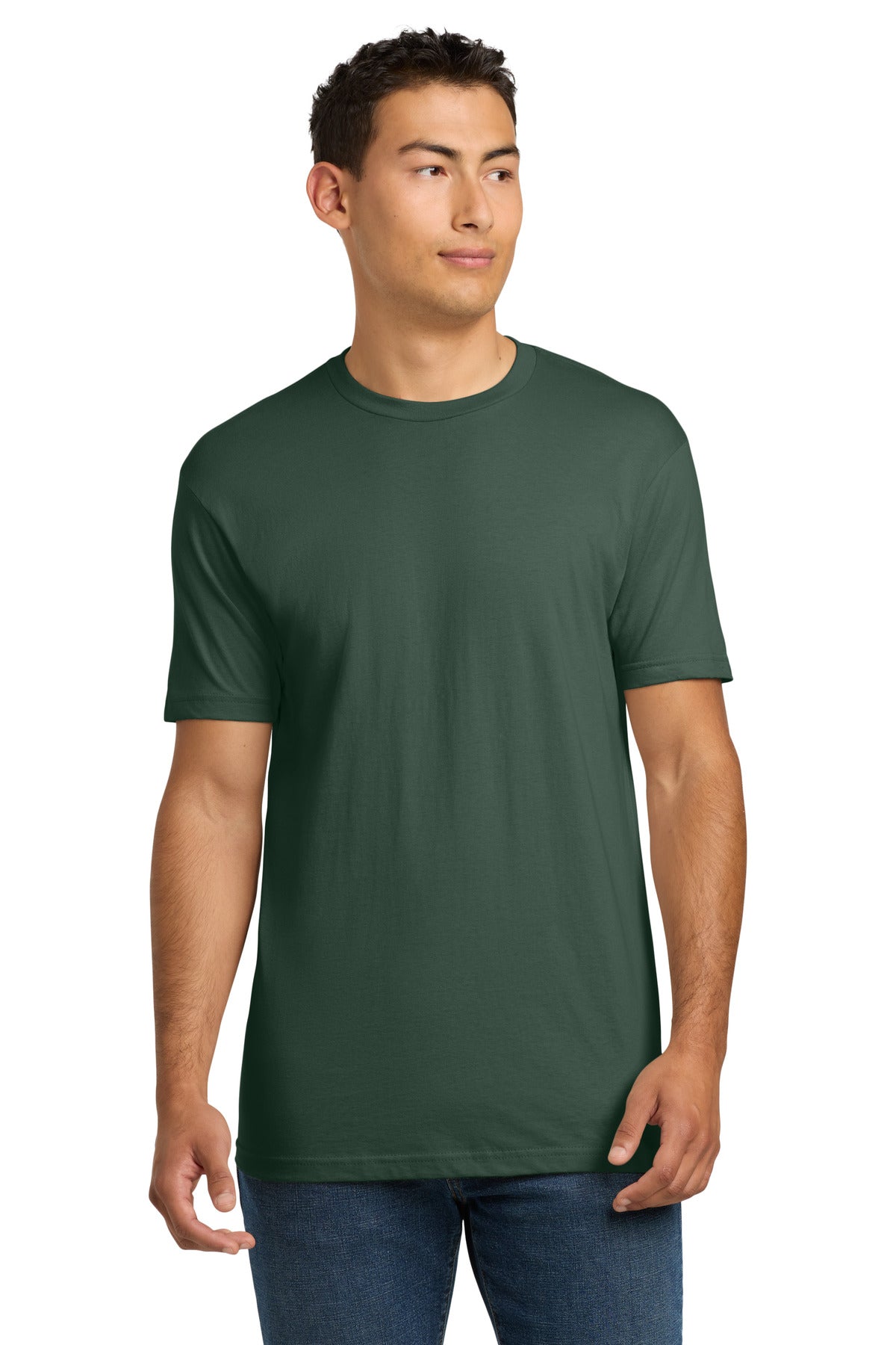 Custom Embroidery or DTF Print - Next Level Apparel ®  Adult Cotton Tee. NL3600