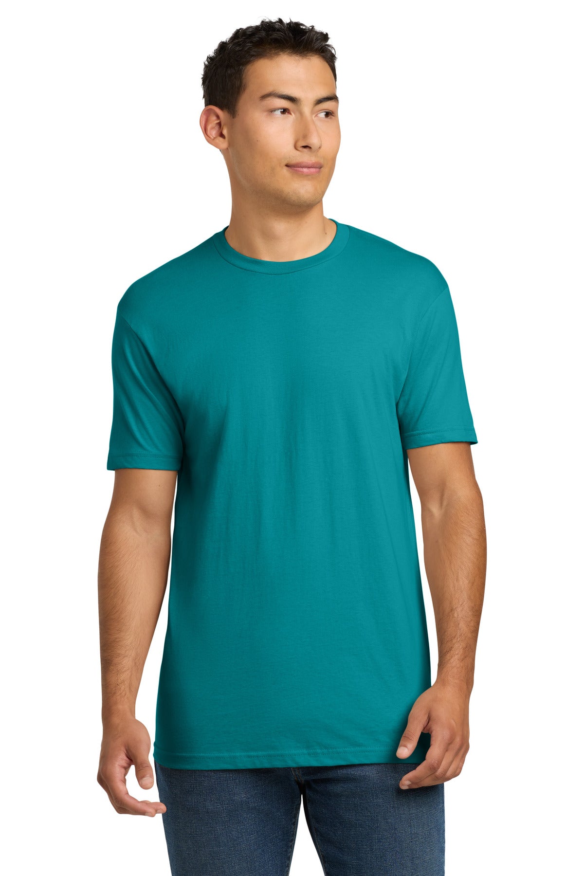 Custom Embroidered or DTF Printed - Next Level Apparel® Adult Cotton Tee. NL3600