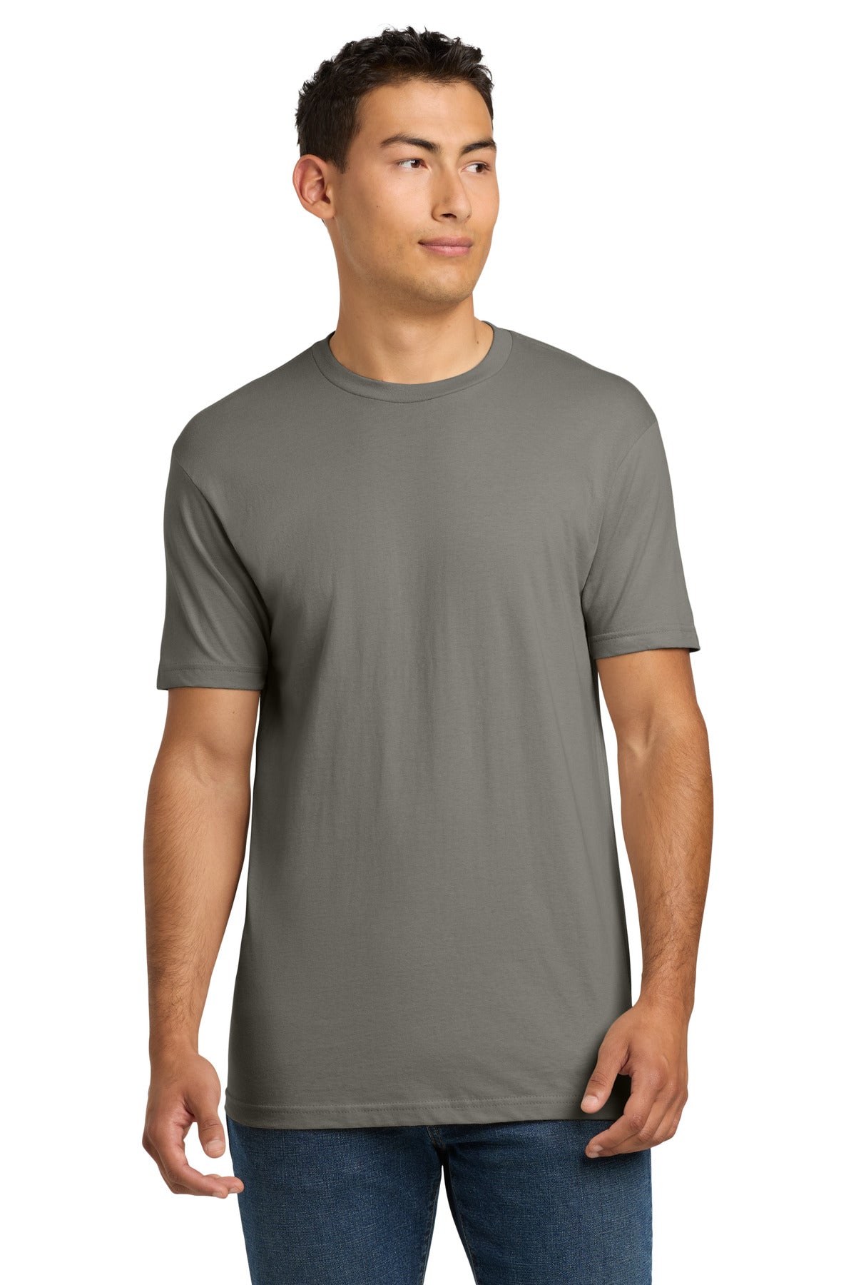Custom Embroidery or DTF Print - Next Level Apparel ®  Adult Cotton Tee. NL3600