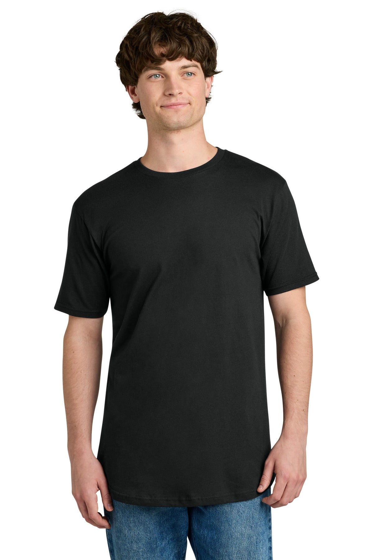 Custom Embroidery or DTF Print - Next Level Apparel ®  Cotton Long Body Tee NL3602