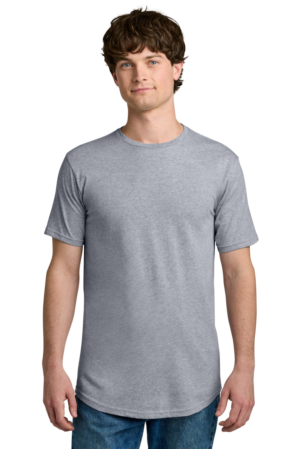 Custom Embroidery or DTF Print - Next Level Apparel ®  Cotton Long Body Tee NL3602