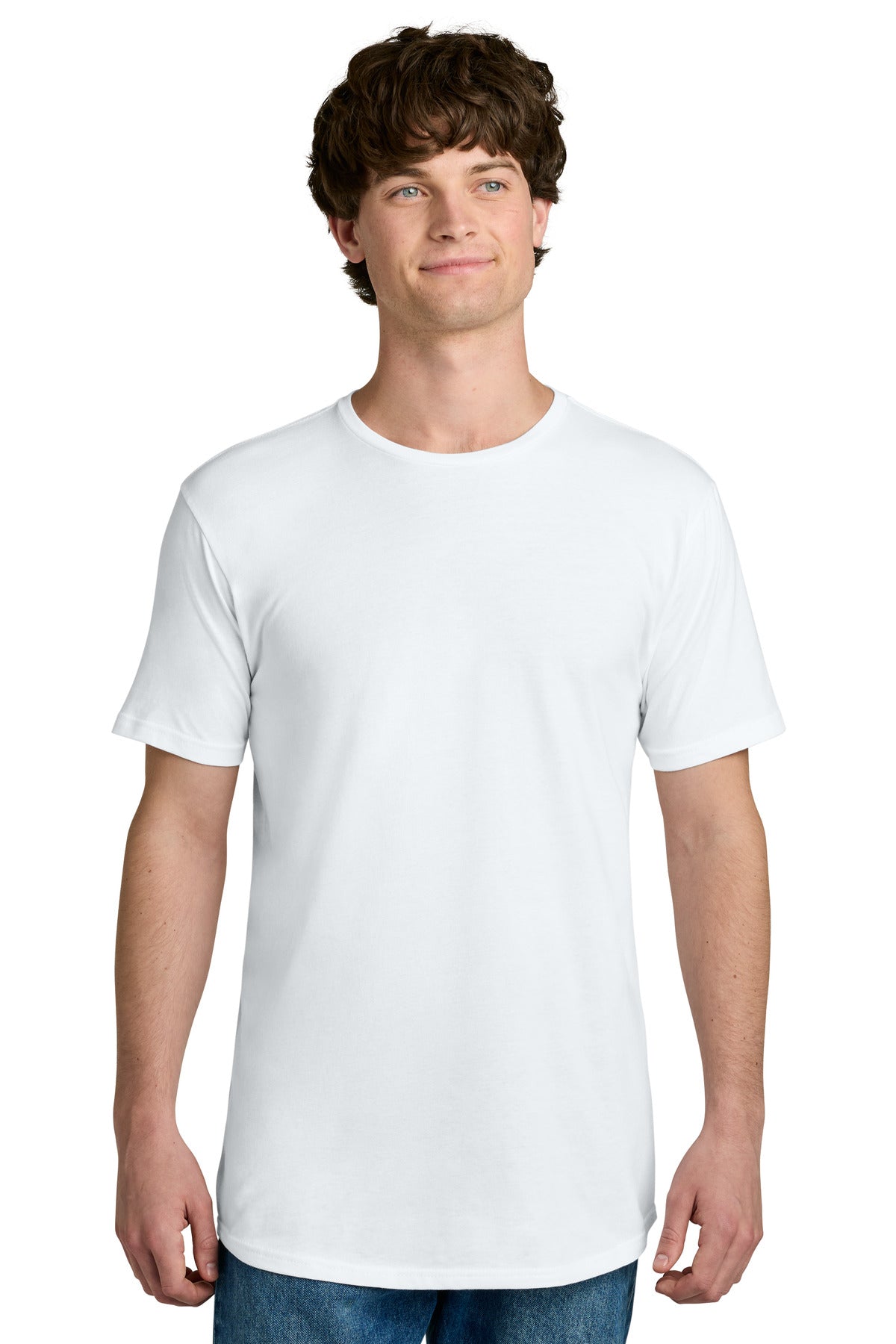 Custom Embroidery or DTF Print - Next Level Apparel ®  Cotton Long Body Tee NL3602