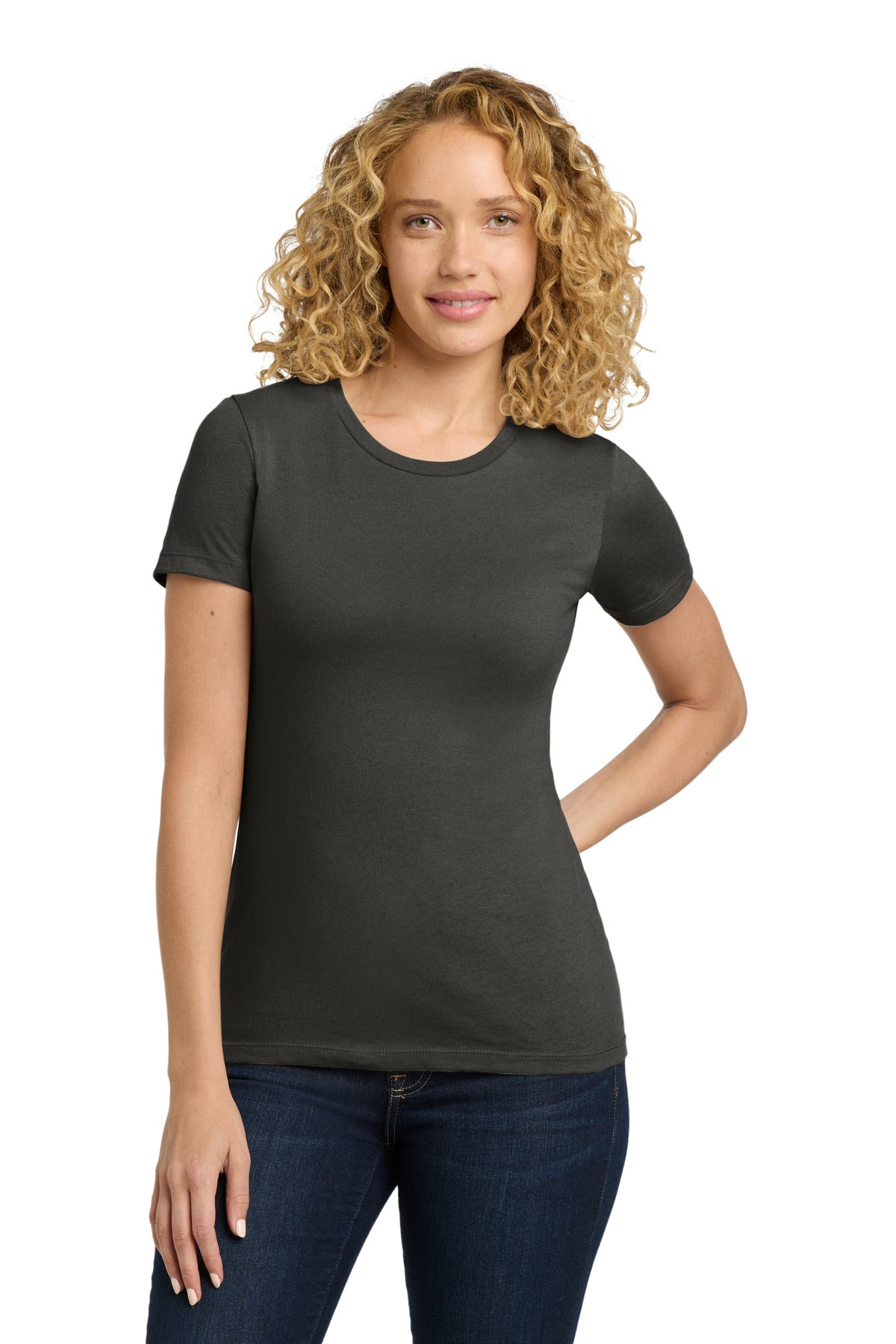 Custom Embroidery or DTF Print - Next Level Apparel ®  Women's Cotton Tee. NL3900