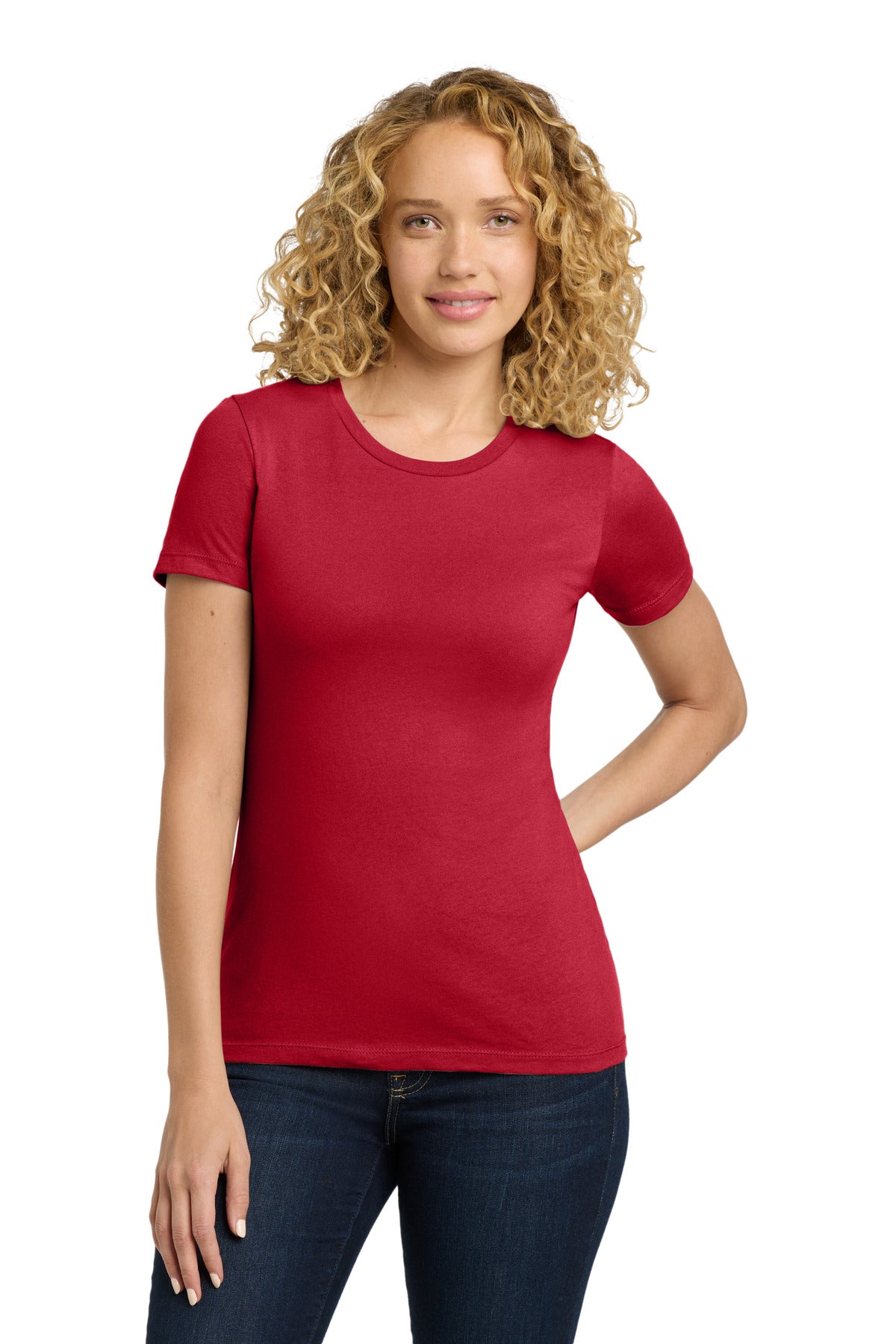 Custom Embroidery or DTF Print - Next Level Apparel ®  Women's Cotton Tee. NL3900