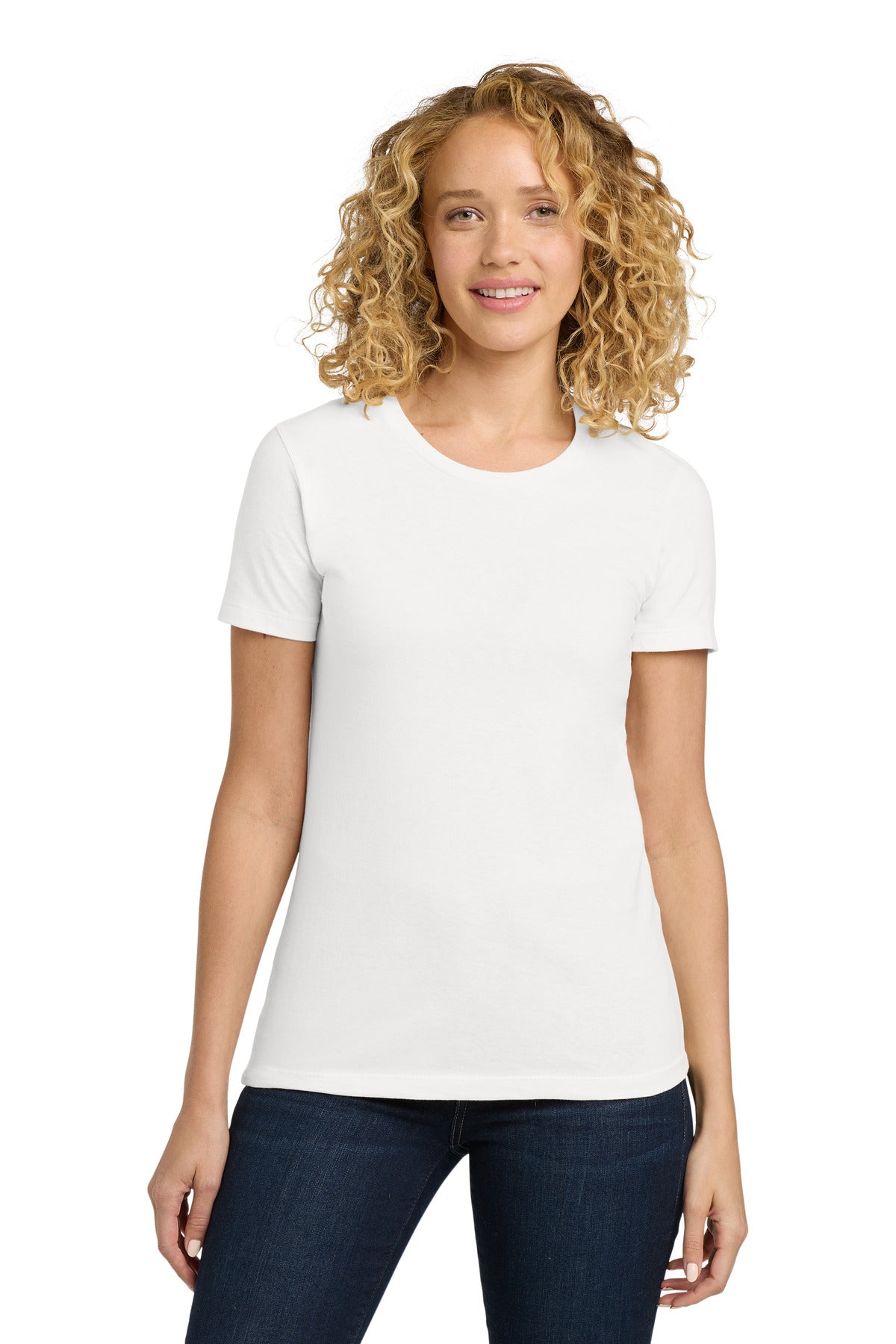 Custom Embroidery or DTF Print - Next Level Apparel ®  Women's Cotton Tee. NL3900