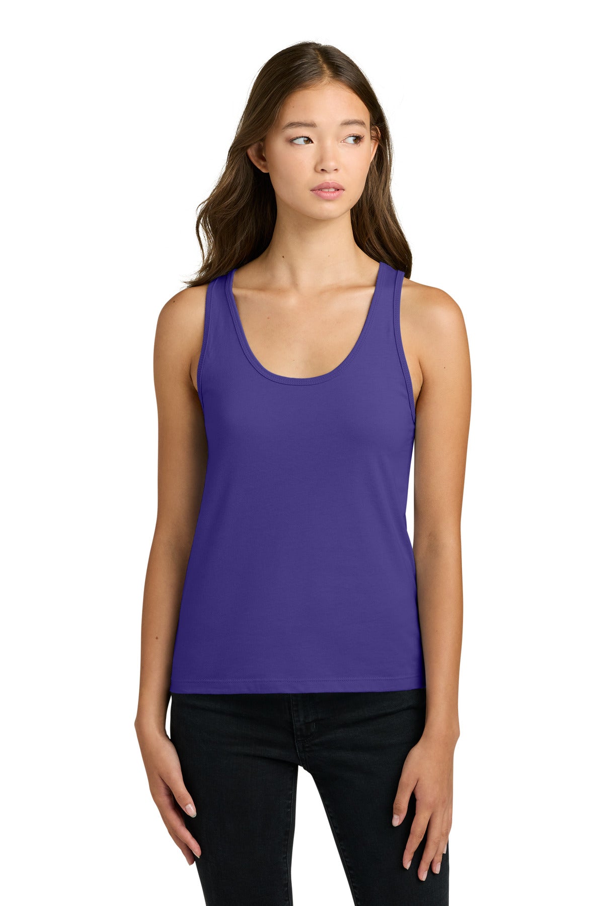 Custom Embroidery or DTF Print - Next Level Apparel ®  Women's Cotton Tank NL3933