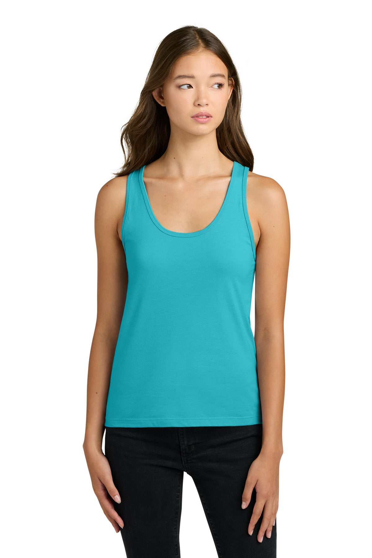 Custom Embroidery or DTF Print - Next Level Apparel ®  Women's Cotton Tank NL3933