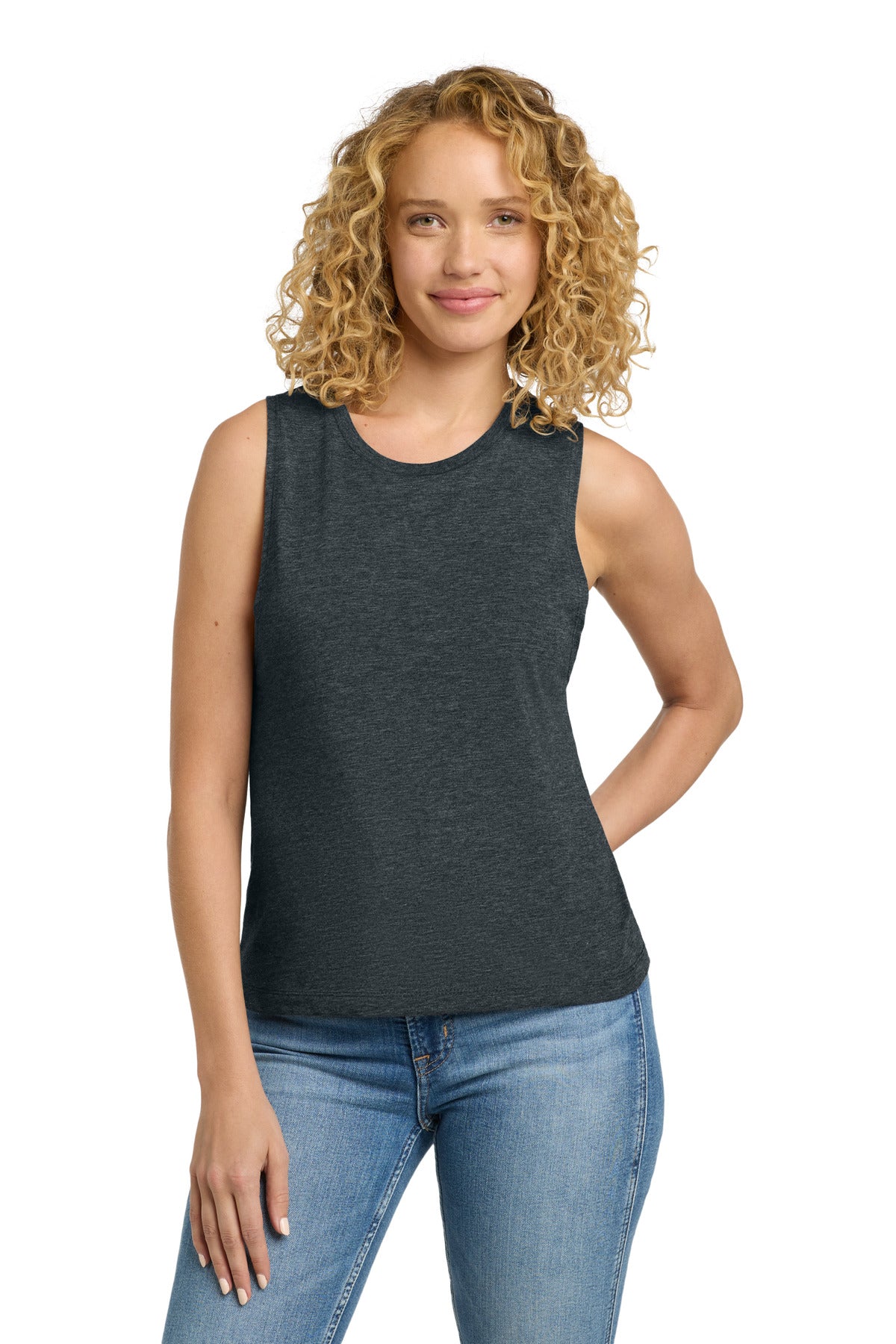 Custom Embroidery or DTF Print - Next Level Apparel  ®  Women's Festival Muscle Tank. NL5013