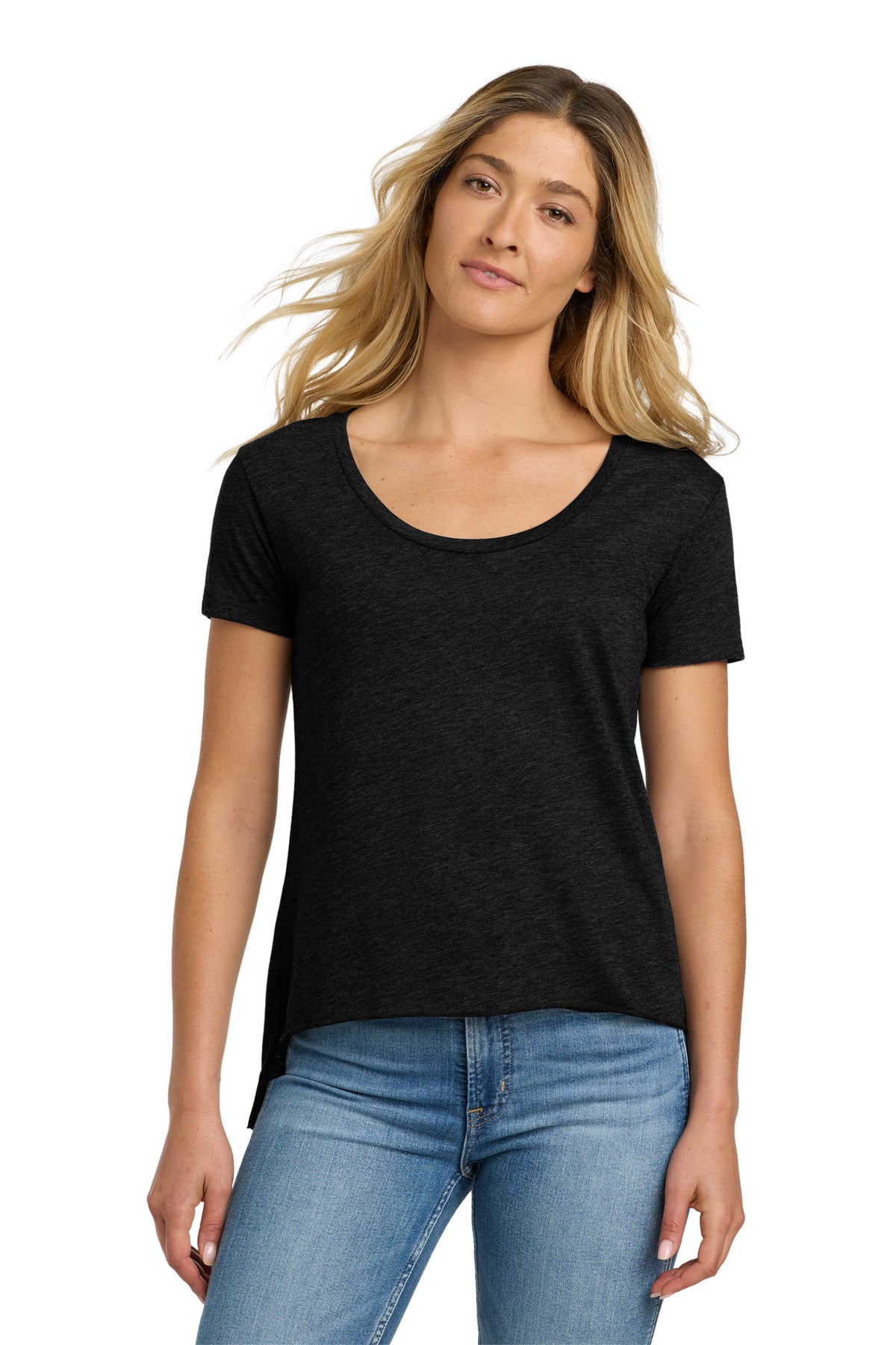 Custom Embroidery or DTF Print - Next Level Apparel ®   Women's Festival Scoop Neck Tee. NL5030