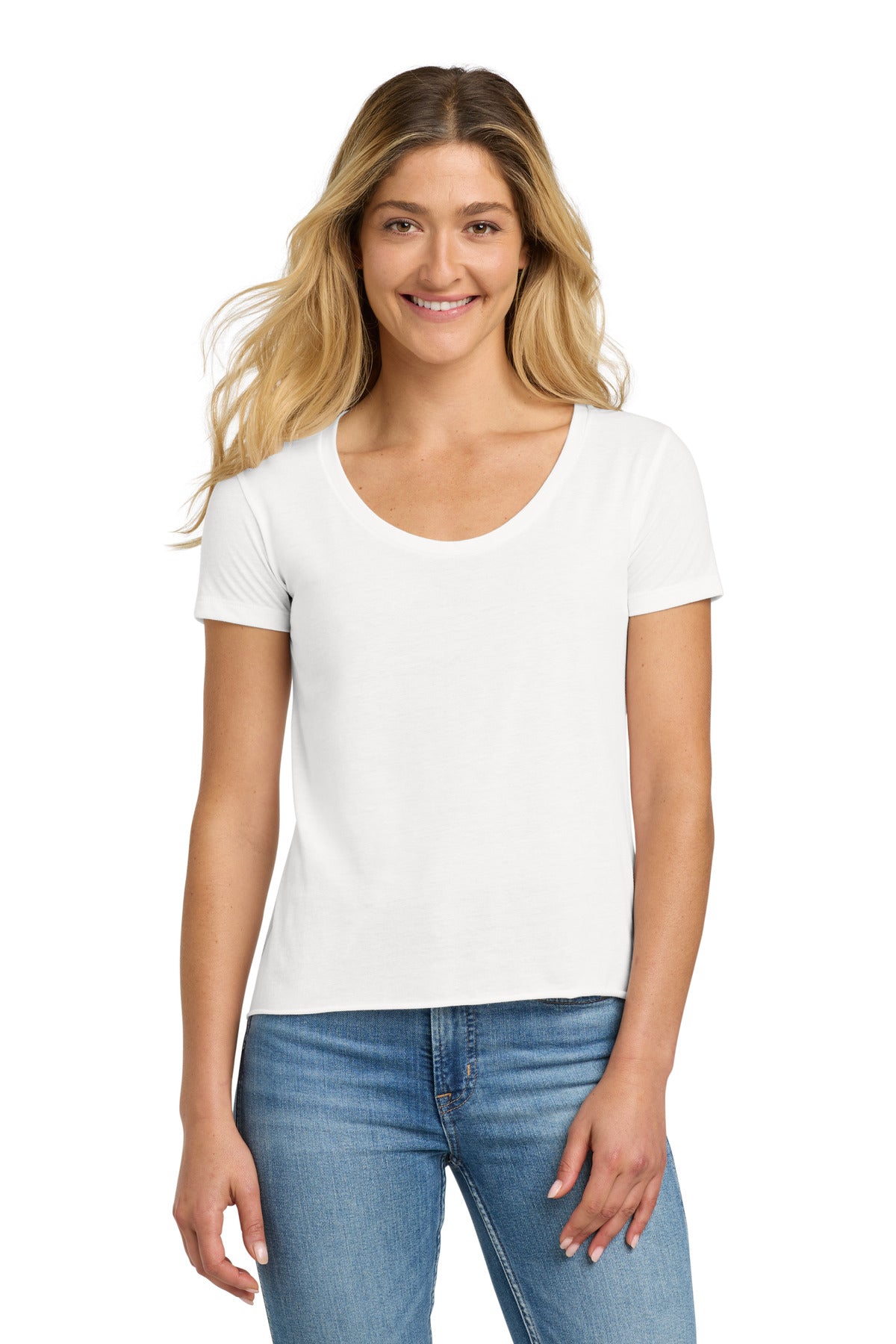 Custom Embroidery or DTF Print - Next Level Apparel ®   Women's Festival Scoop Neck Tee. NL5030