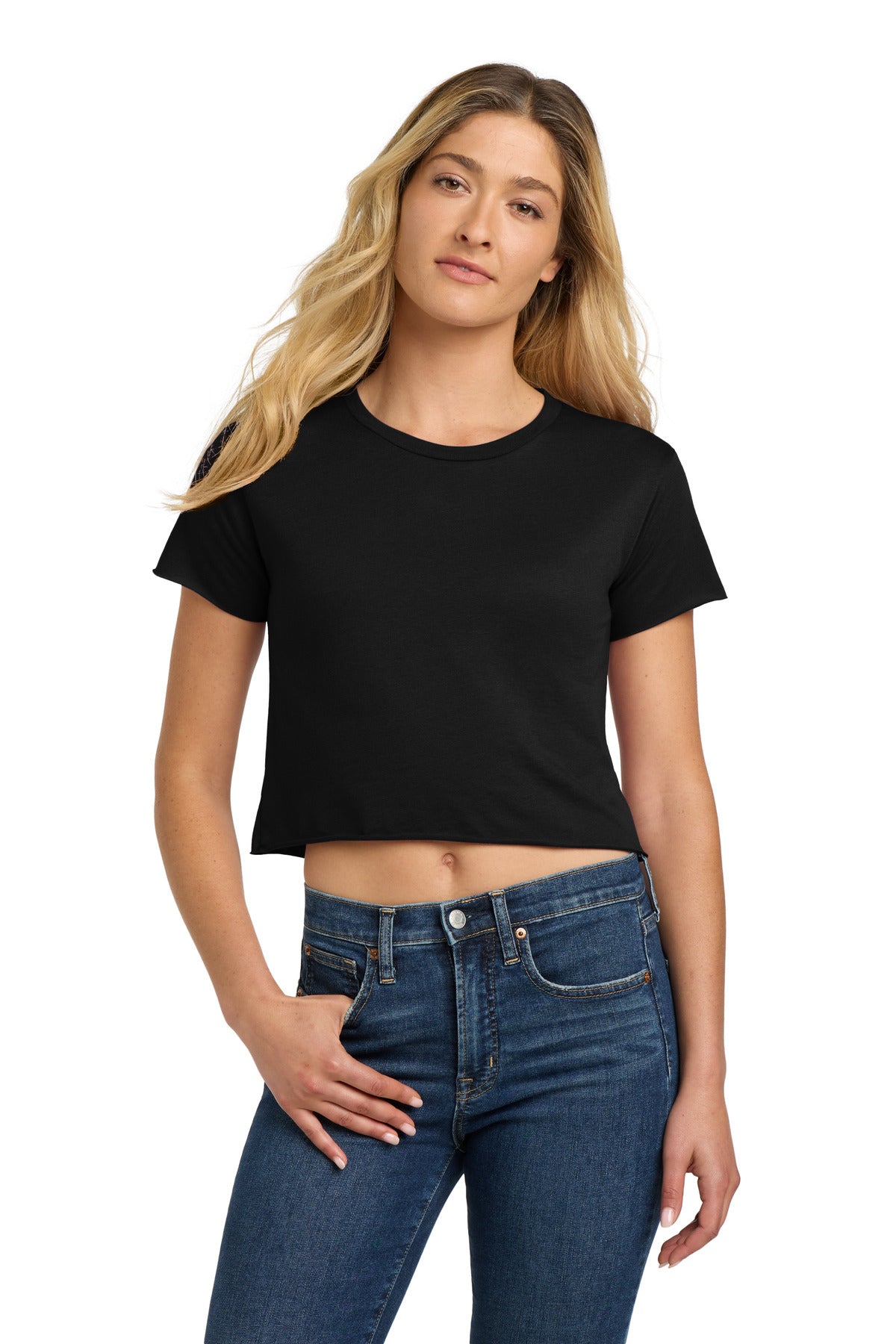 Custom Embroidery or DTF Print - Next Level Apparel ®   Women's Festival Cali Crop Tee. NL5080