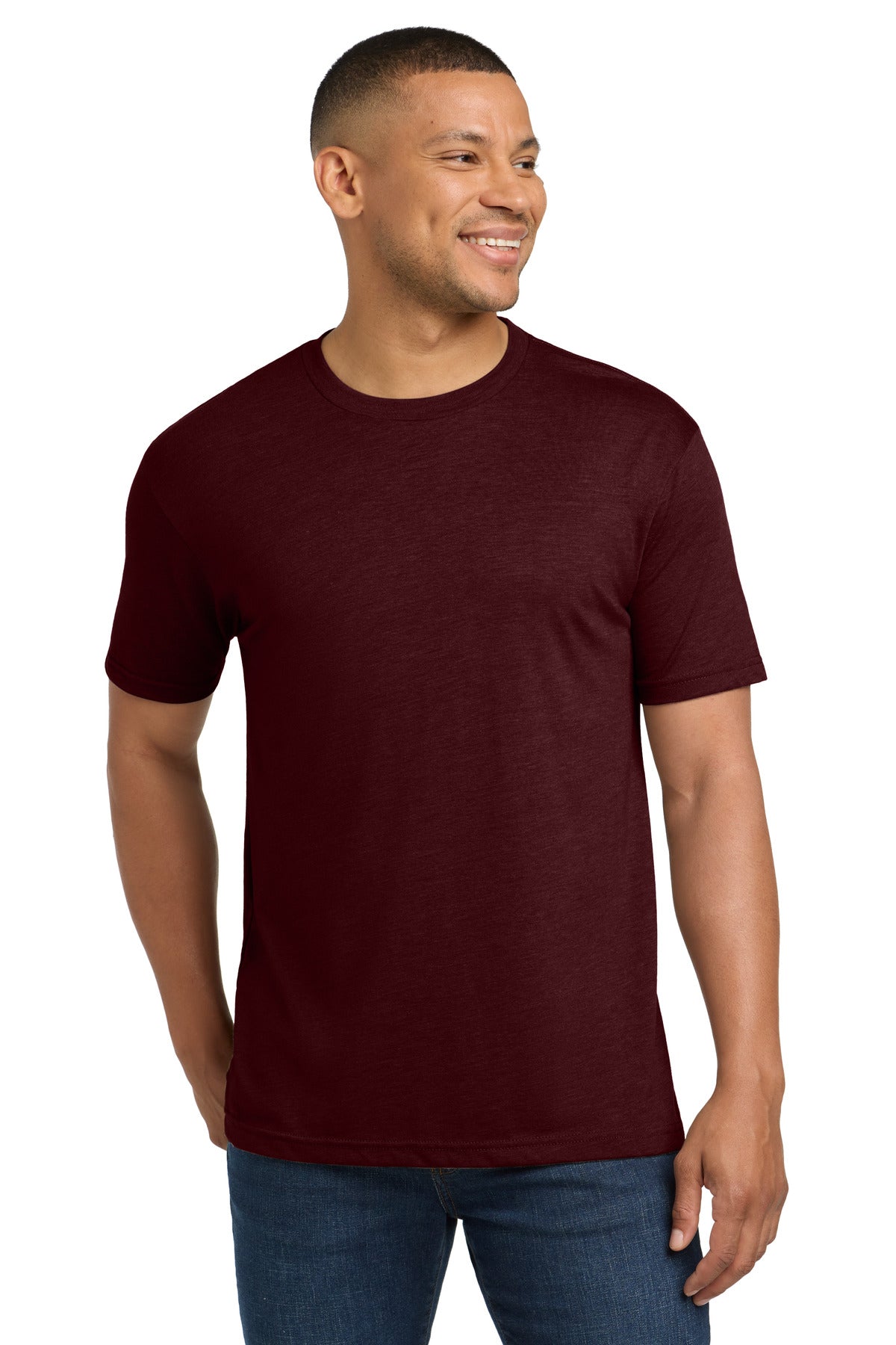 Custom Embroidery or DTF Print - Next Level Apparel ®   Adult Tri-Blend Tee. NL6010