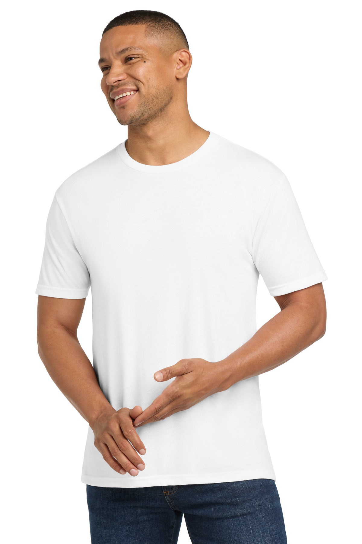Custom Embroidery or DTF Print - Next Level Apparel ®   Adult Tri-Blend Tee. NL6010