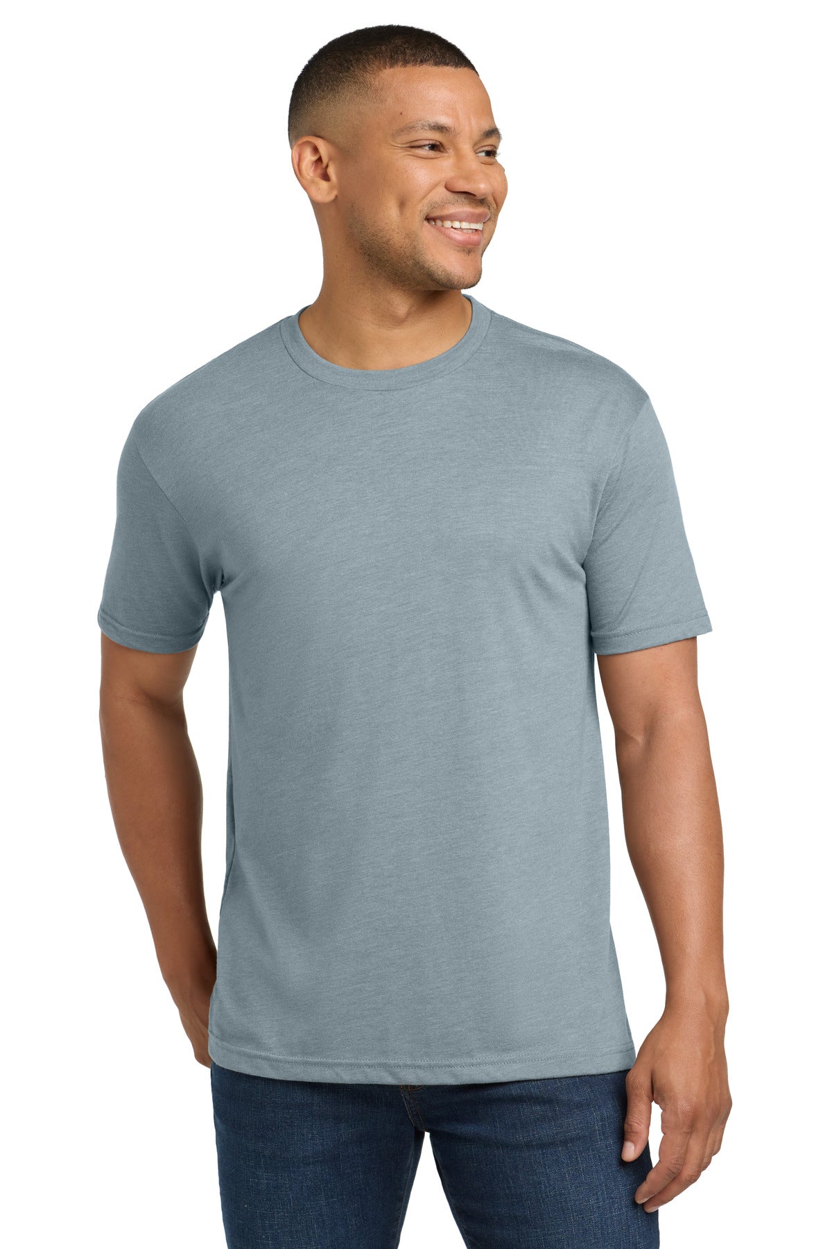 Custom Embroidery or DTF Print - Next Level Apparel ®   Adult Tri-Blend Tee. NL6010