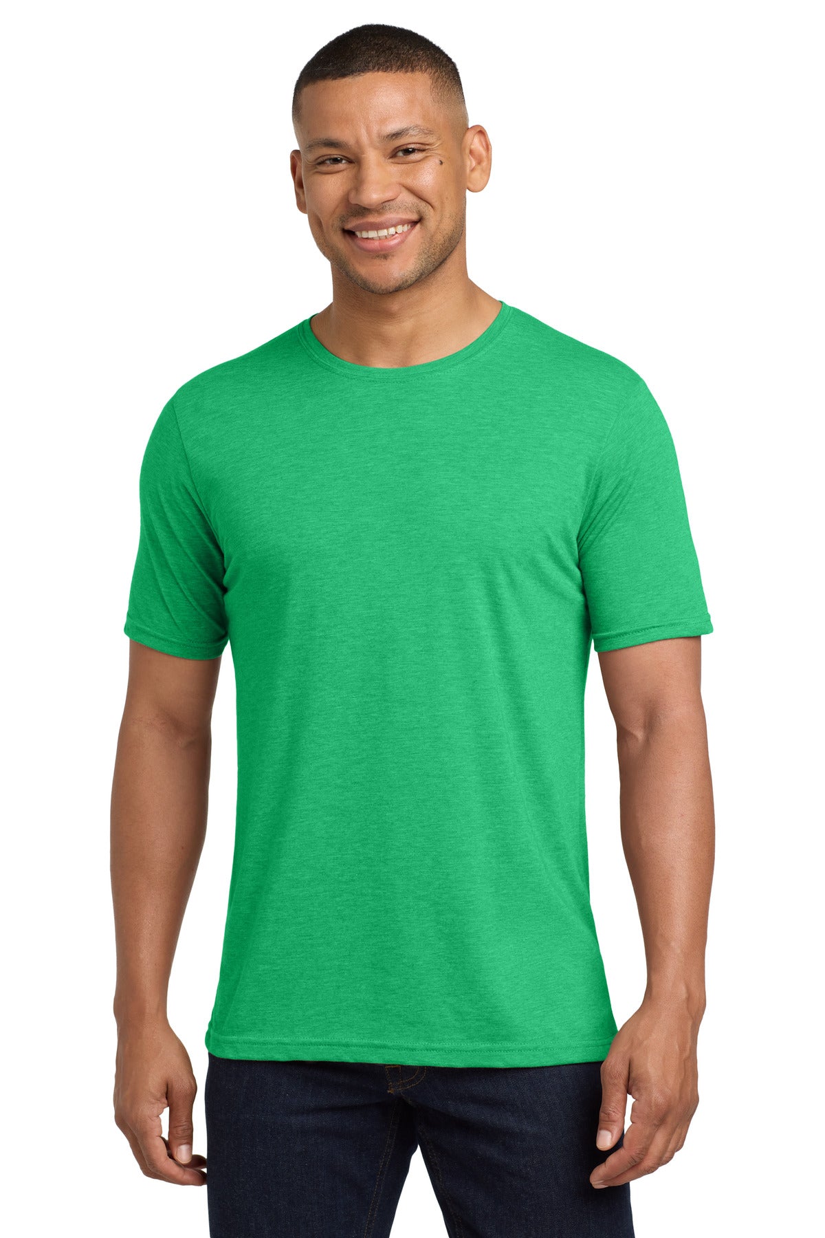 Custom Embroidery or DTF Print - Next Level Apparel ®   Adult Poly/Cotton Tee. NL6200