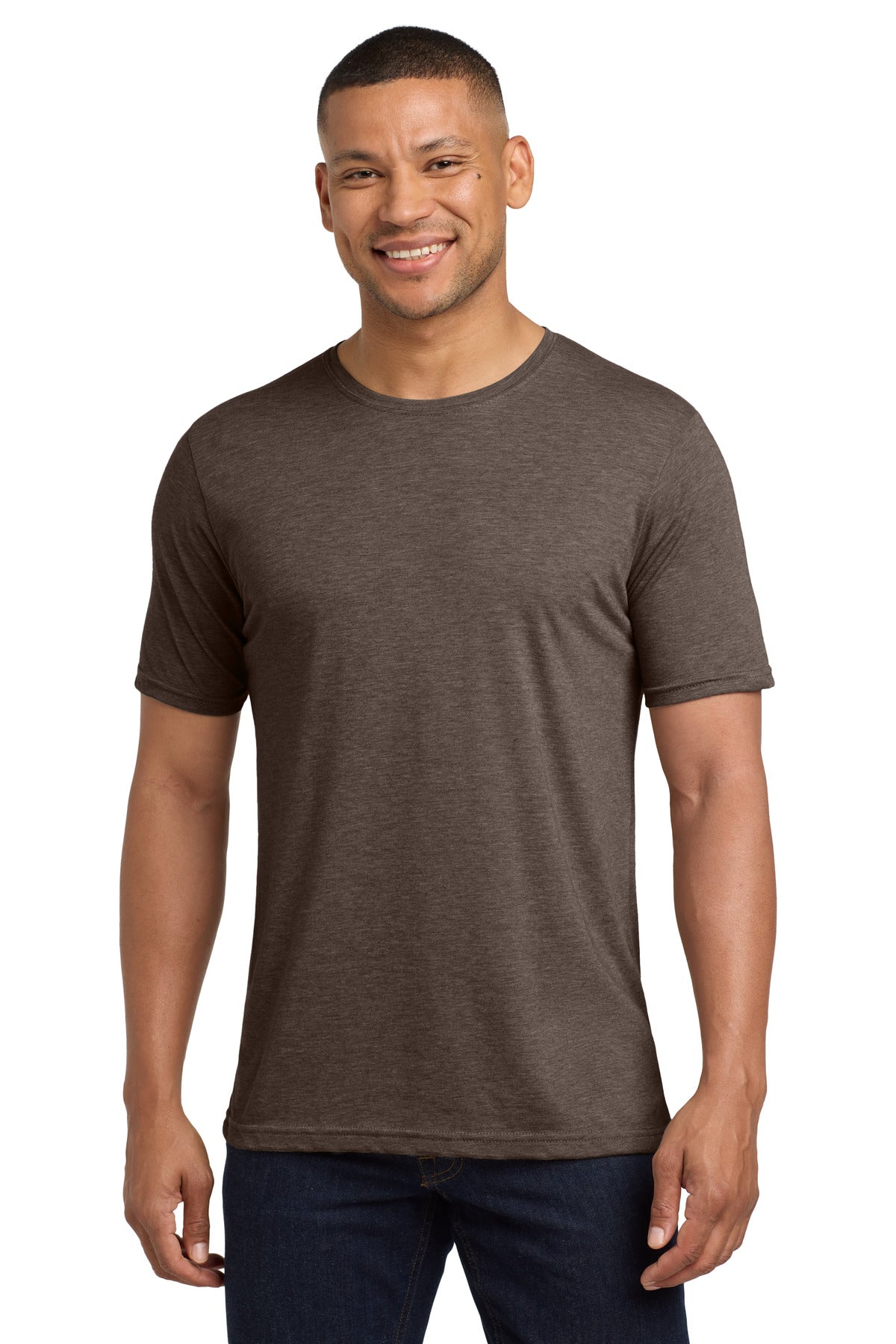 Custom Embroidery or DTF Print - Next Level Apparel ®   Adult Poly/Cotton Tee. NL6200