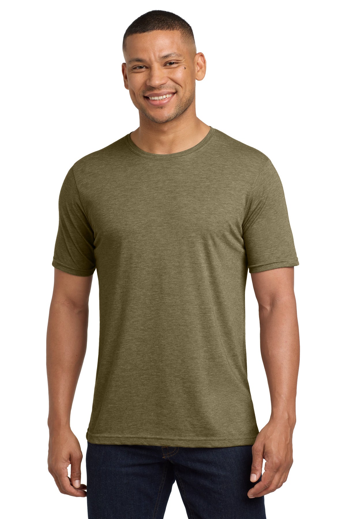 Custom Embroidery or DTF Print - Next Level Apparel ®   Adult Poly/Cotton Tee. NL6200