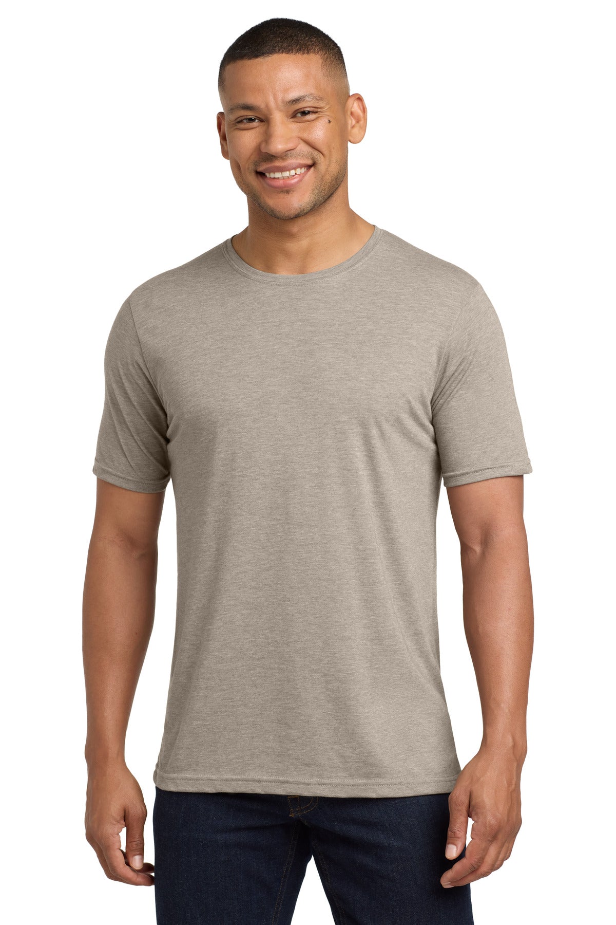 Custom Embroidery or DTF Print - Next Level Apparel ®   Adult Poly/Cotton Tee. NL6200