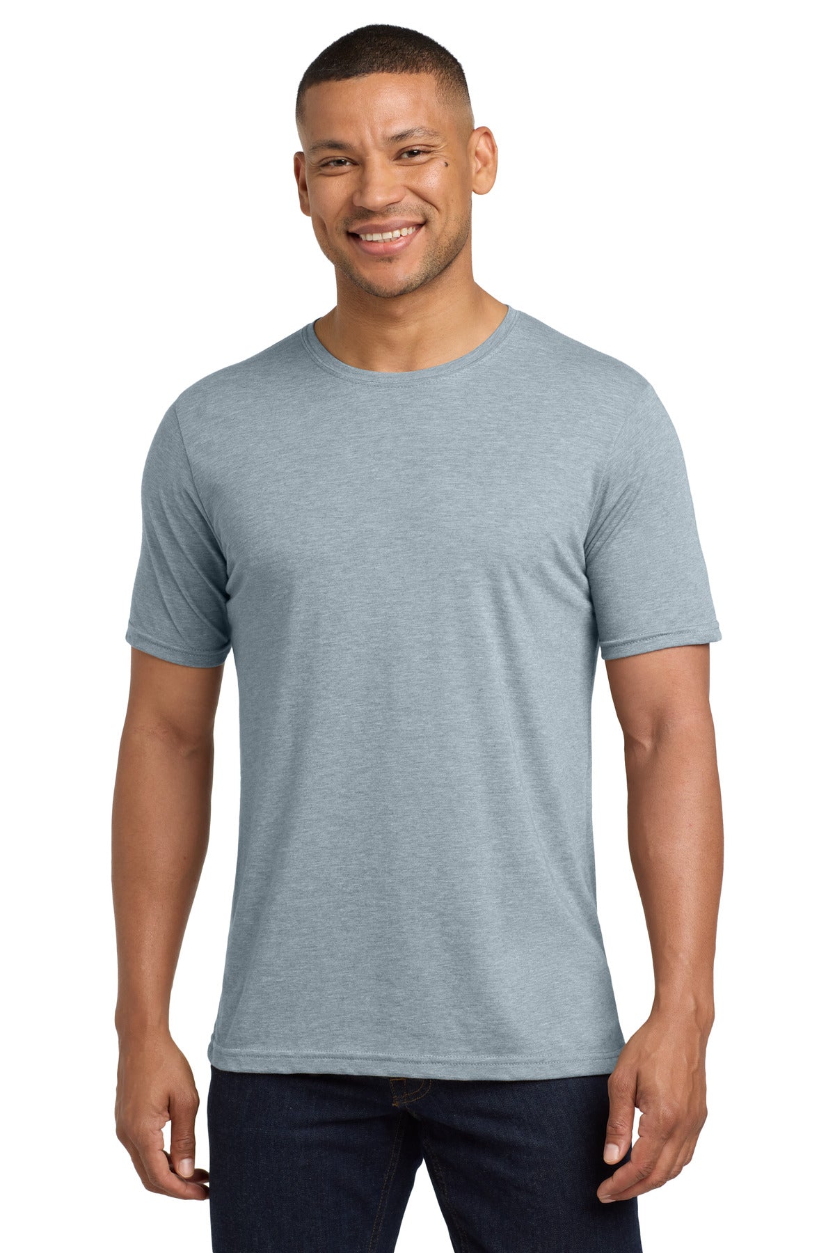 Custom Embroidery or DTF Print - Next Level Apparel ®   Adult Poly/Cotton Tee. NL6200