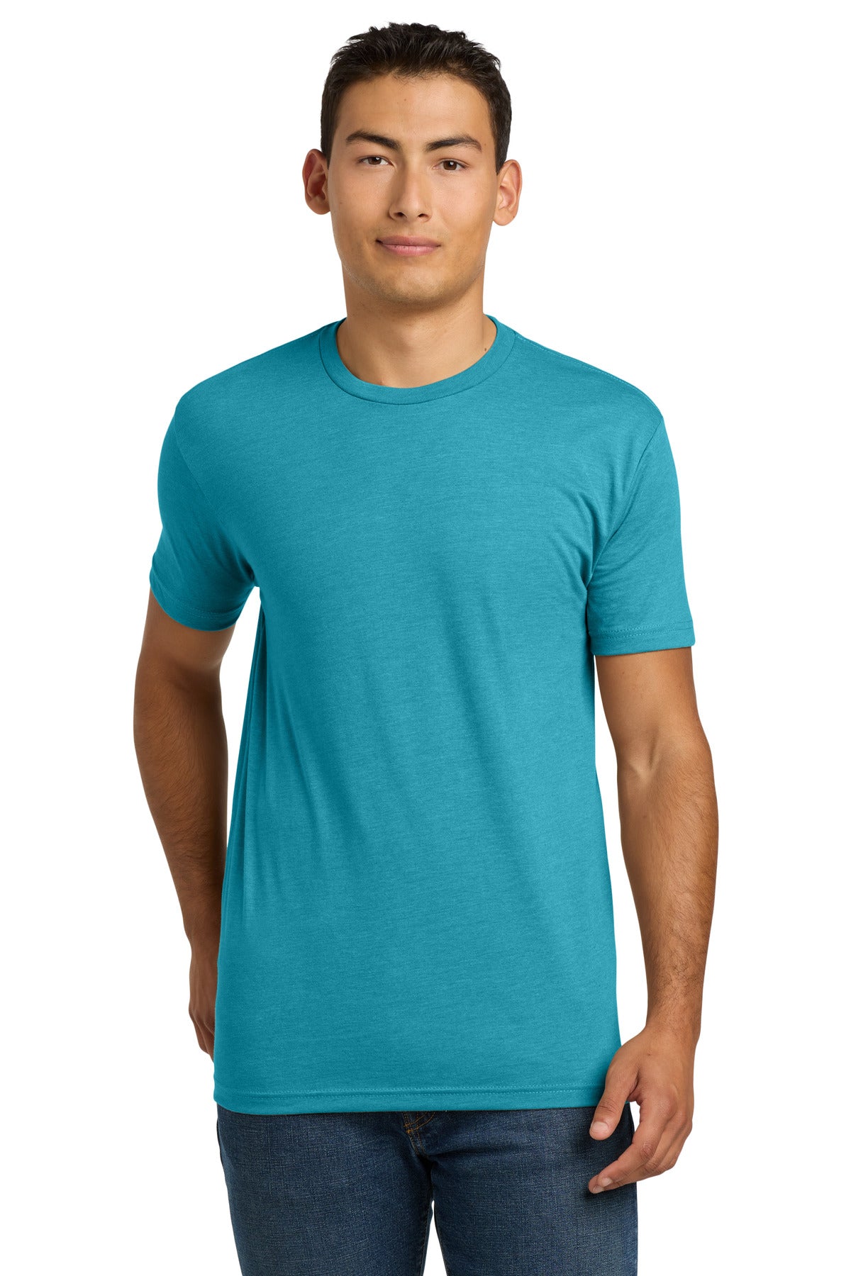Custom Embroidery or DTF Print - Next Level Apparel ®  Adult CVC Tee. NL6210
