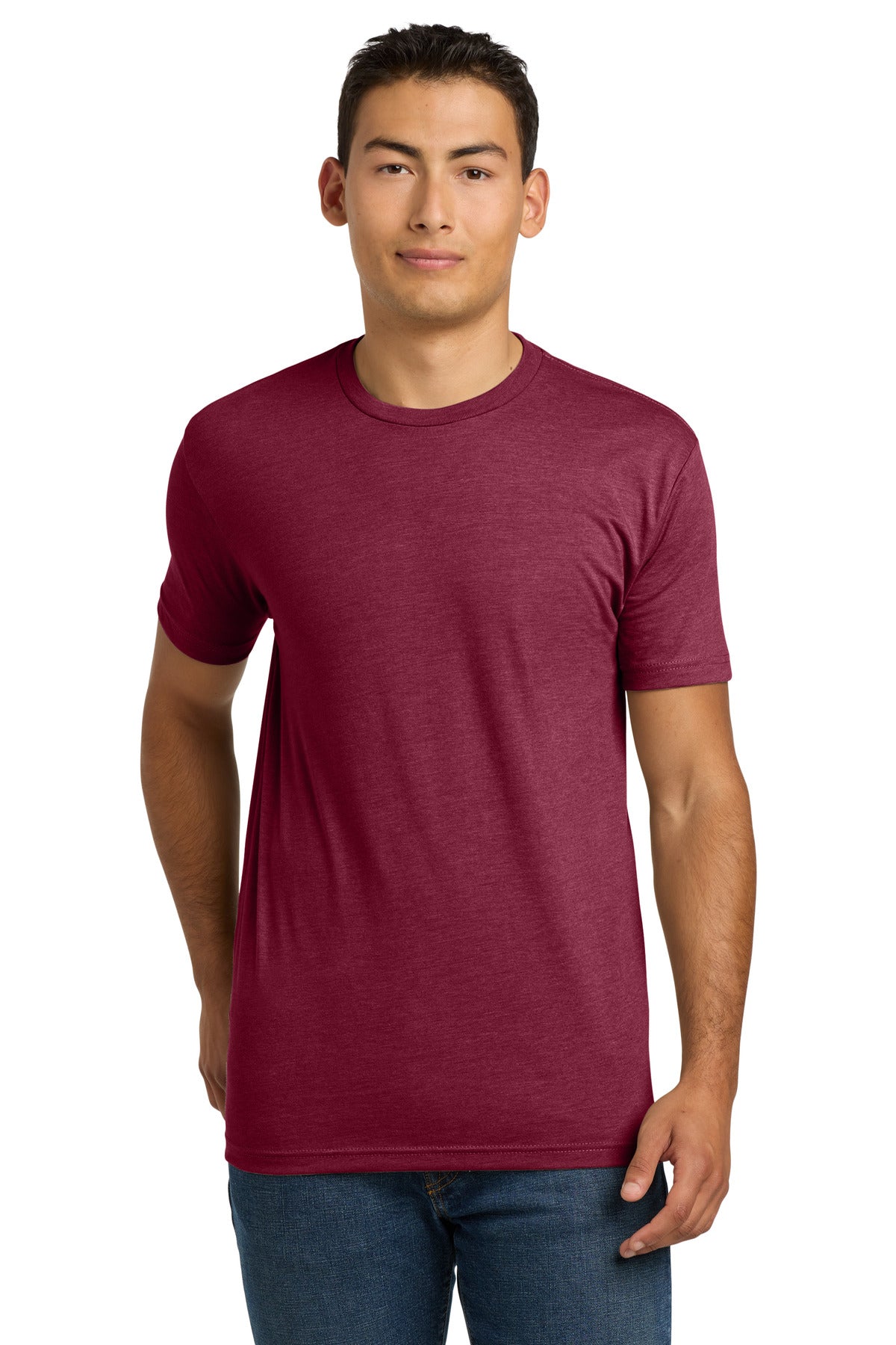 Custom Embroidery or DTF Print - Next Level Apparel ®  Adult CVC Tee. NL6210