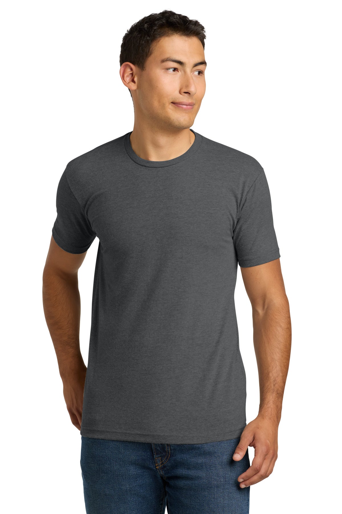 Custom Embroidery or DTF Print - Next Level Apparel ®  Adult CVC Tee. NL6210