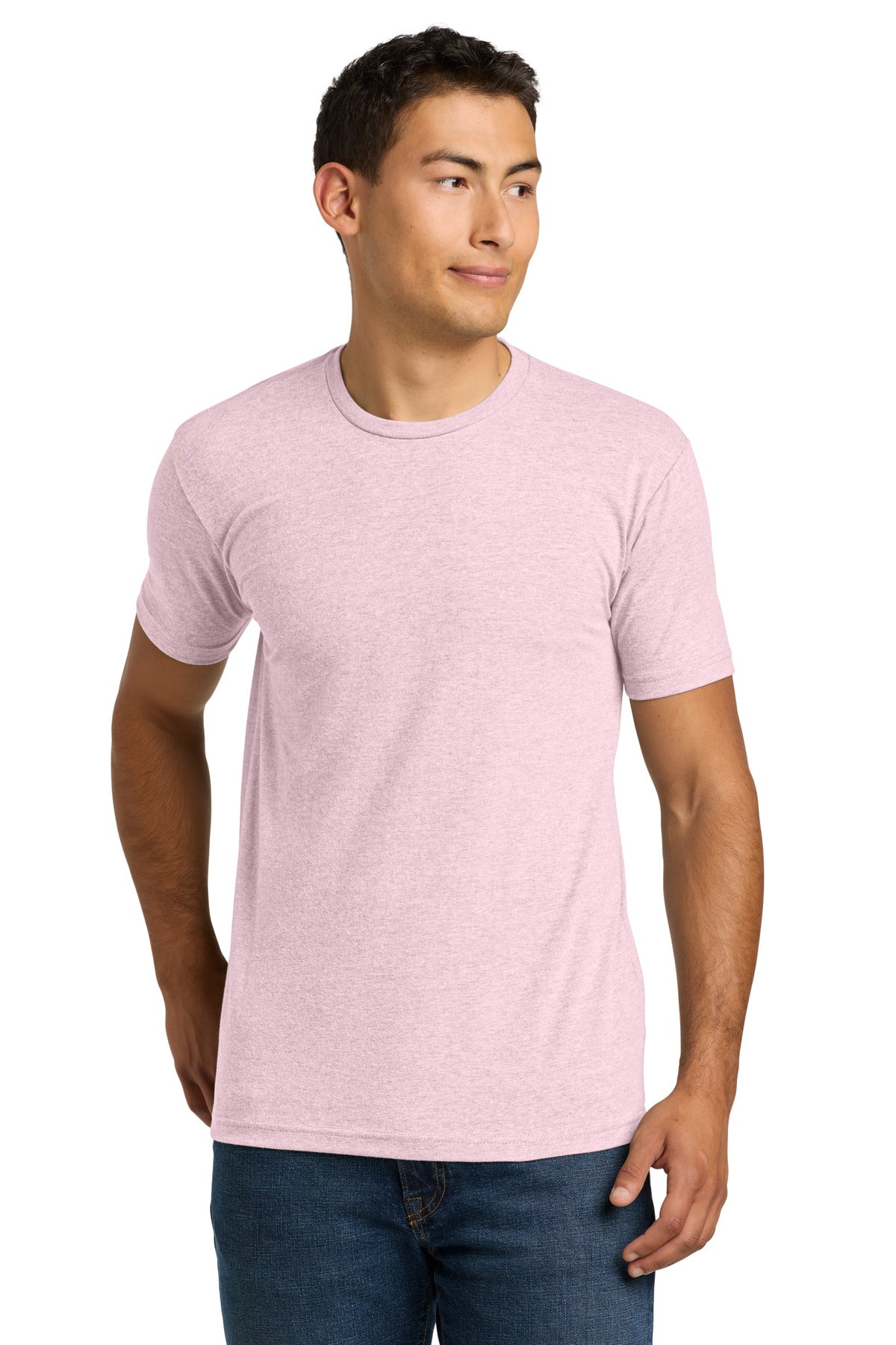 Custom Embroidery or DTF Print - Next Level Apparel ®  Adult CVC Tee. NL6210