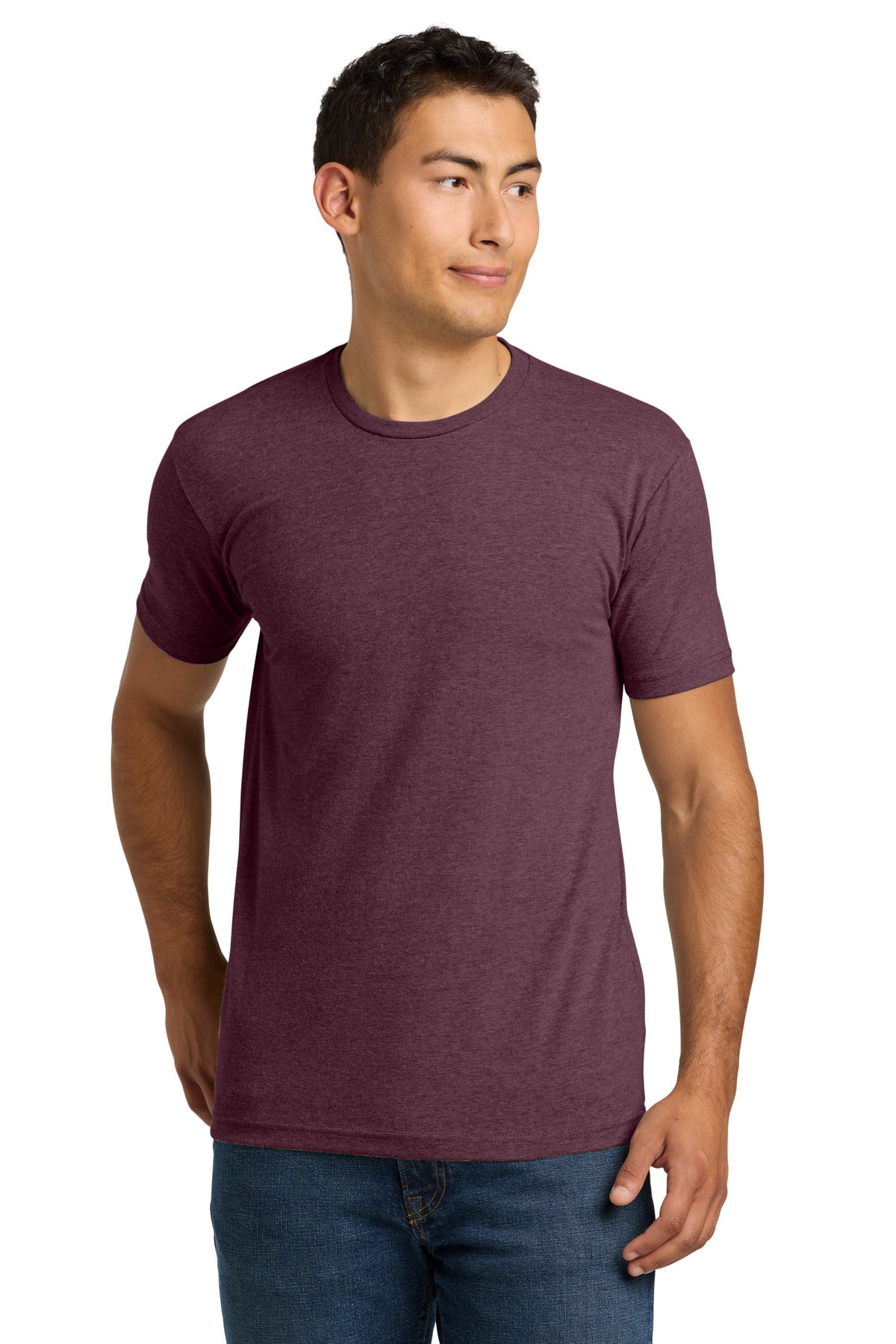 Custom Embroidery or DTF Print - Next Level Apparel ®  Adult CVC Tee. NL6210